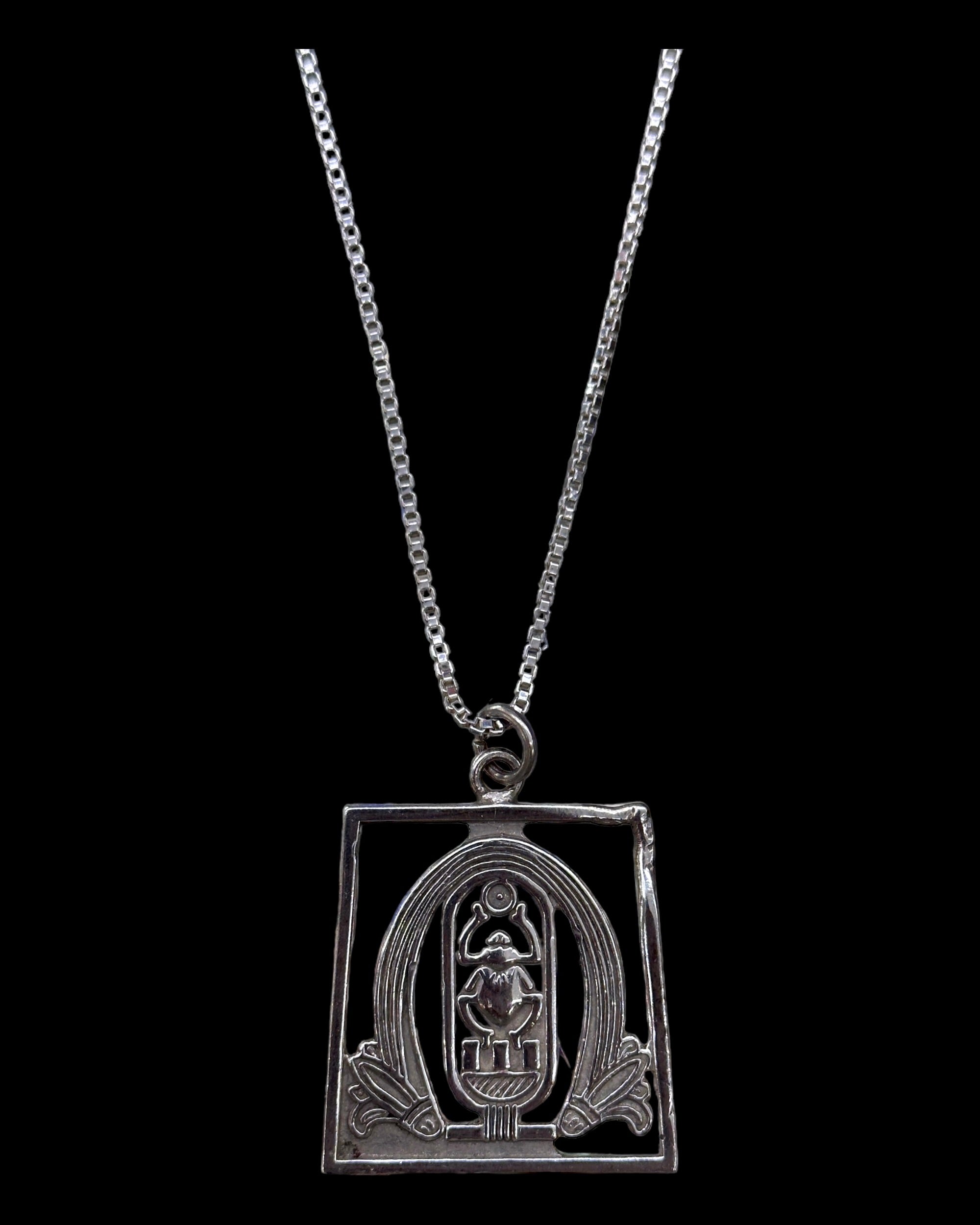 King Tut Cartouche Pendant