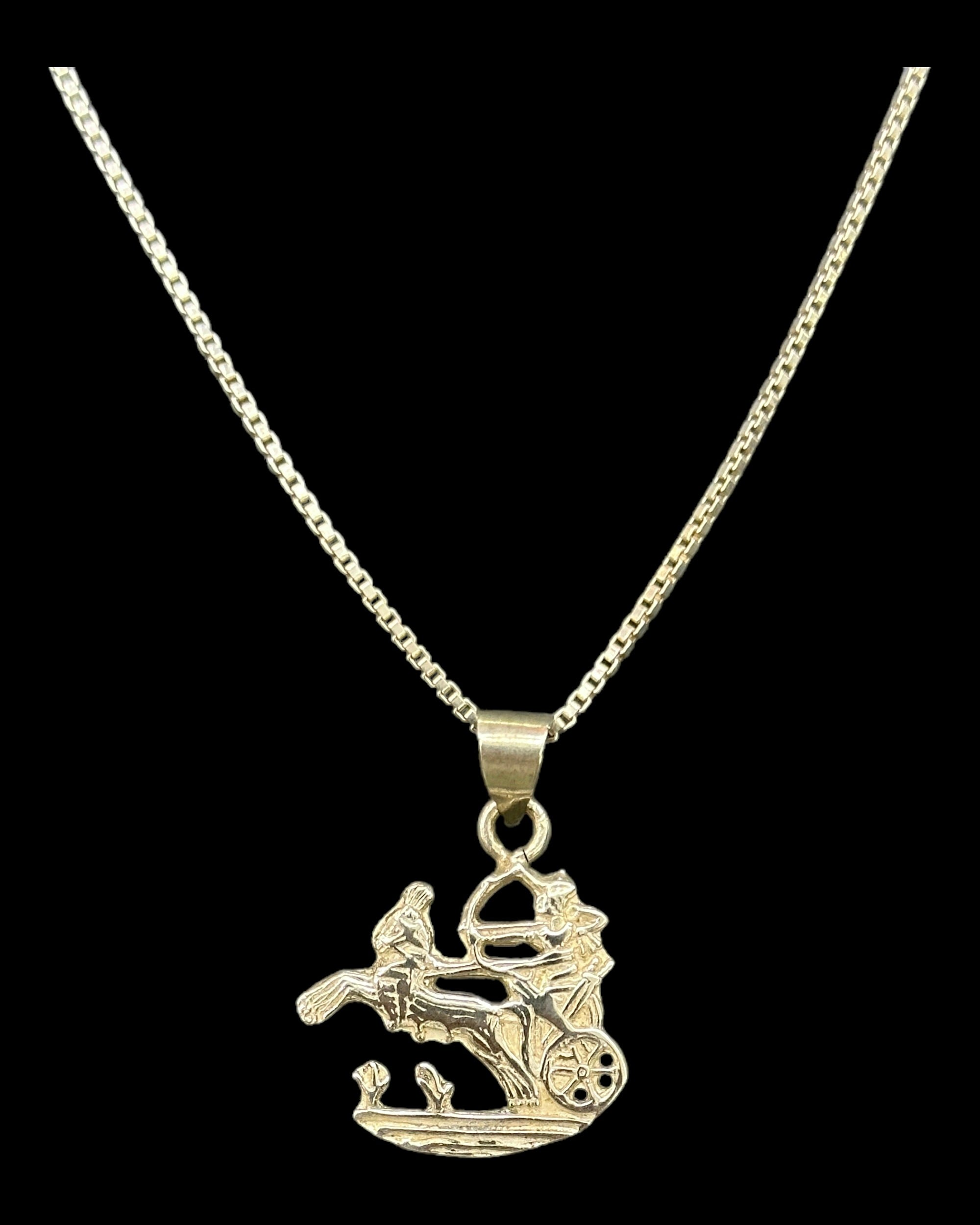 Ramses II on Chariot Pendant
