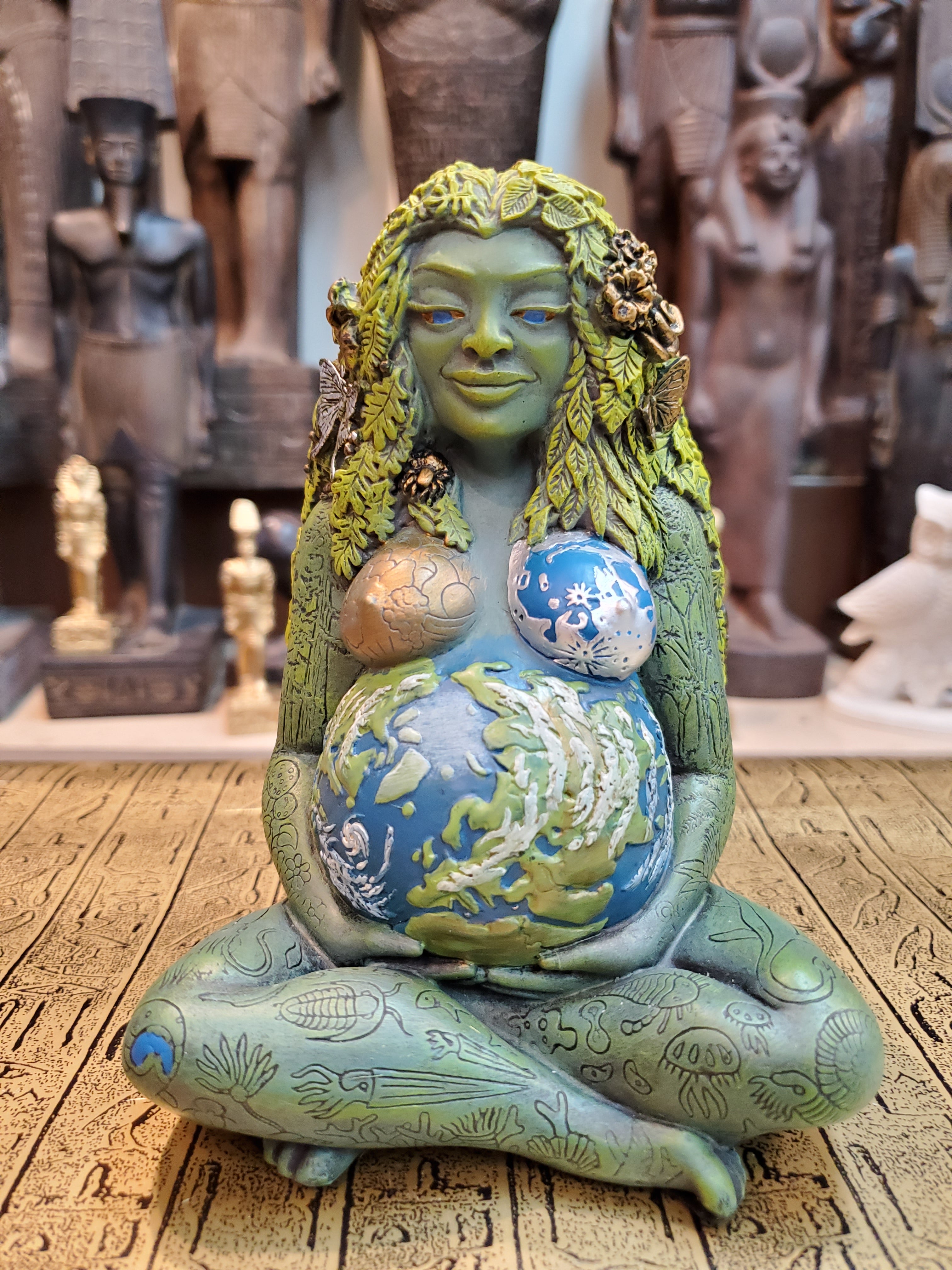 Gaia Mother Earth Goddess Statue