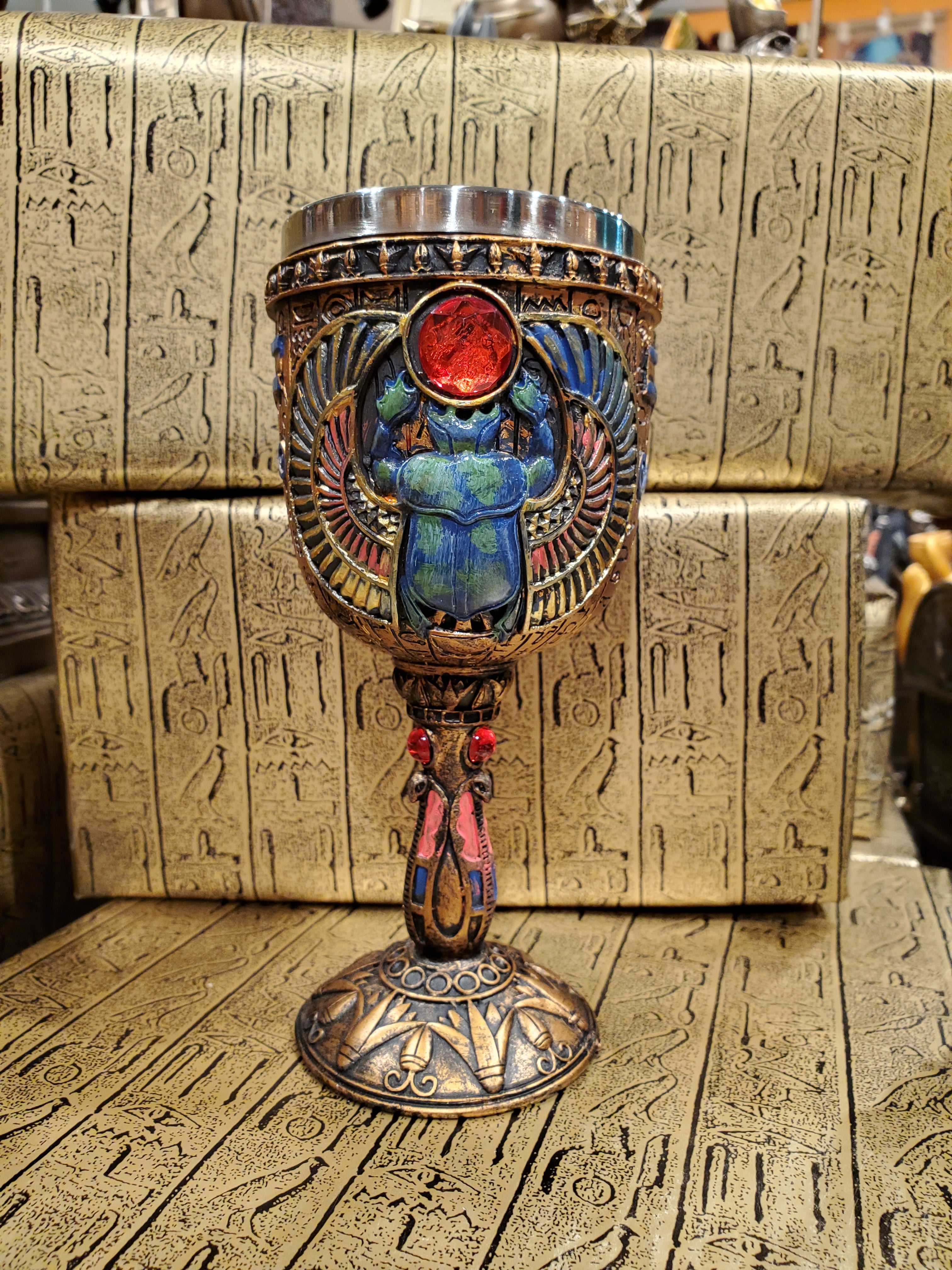 Scarab Goblet