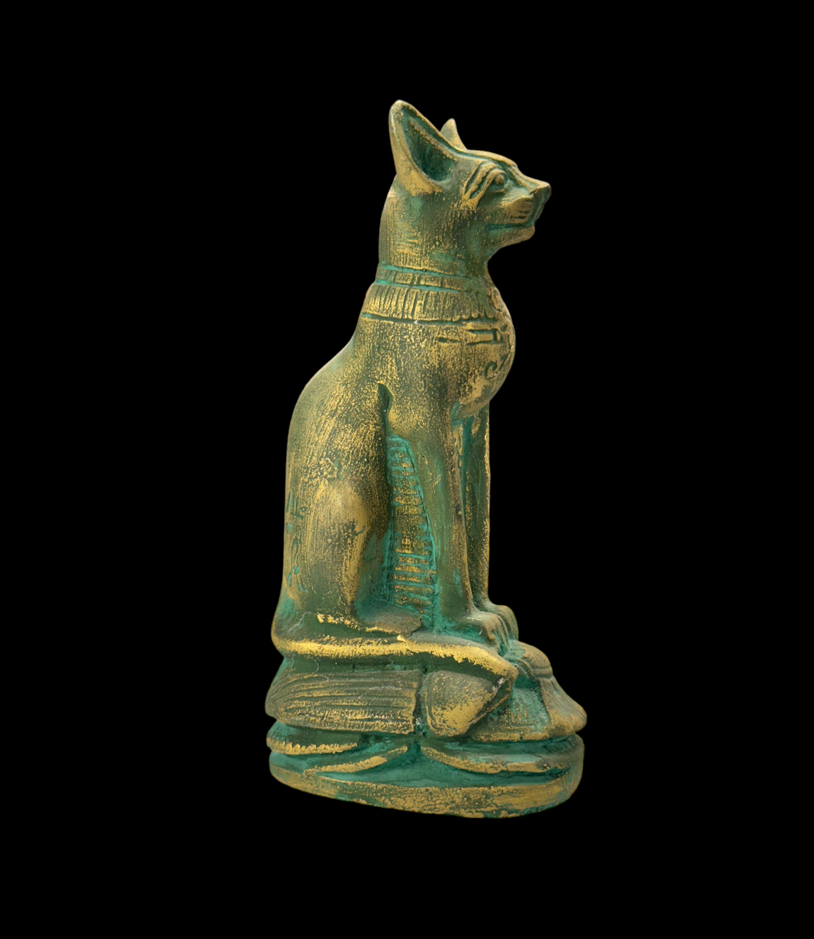 Bastet Seated on a Scarab