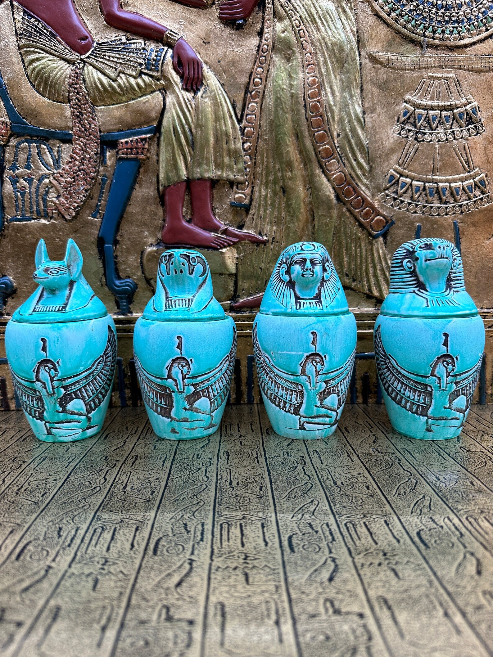 Canopic Jars - Set of 4