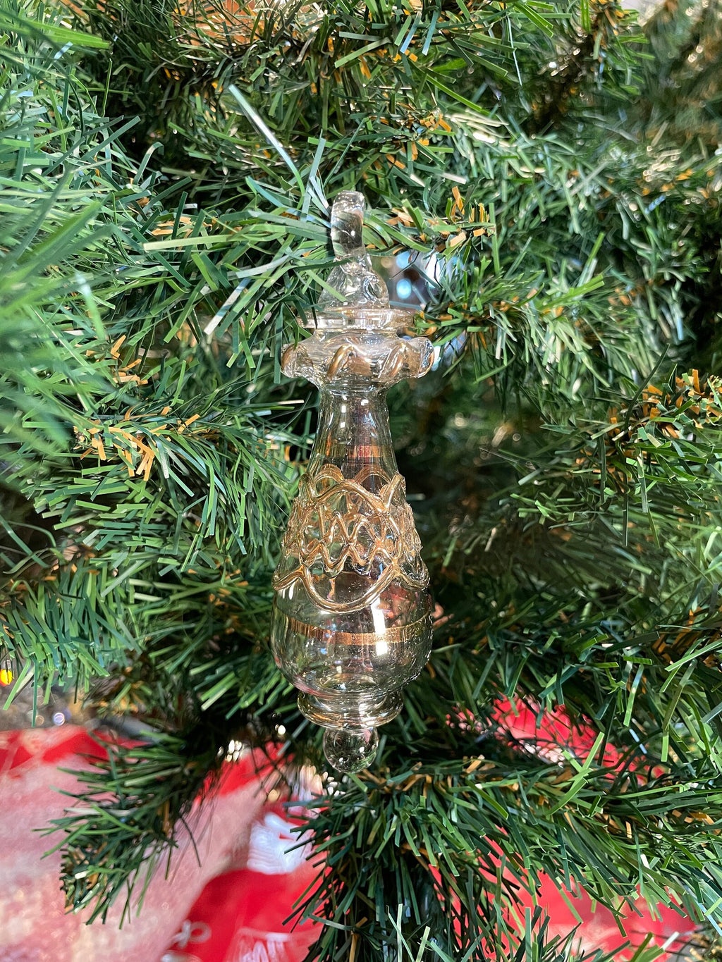 Glass Christmas Ornament