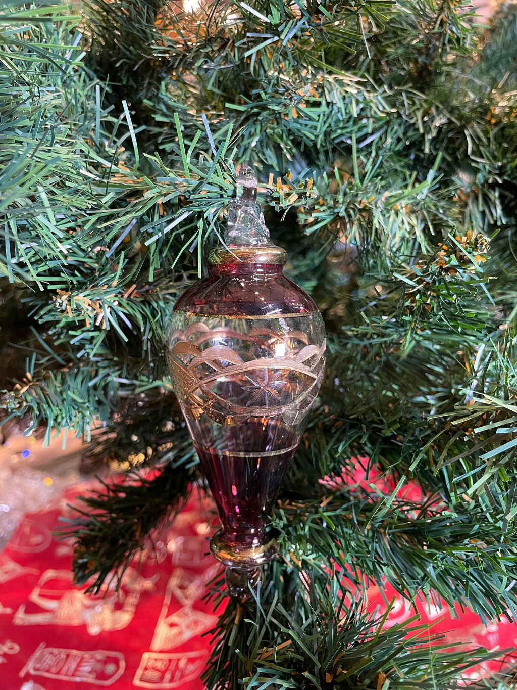 Glass Christmas Ornament