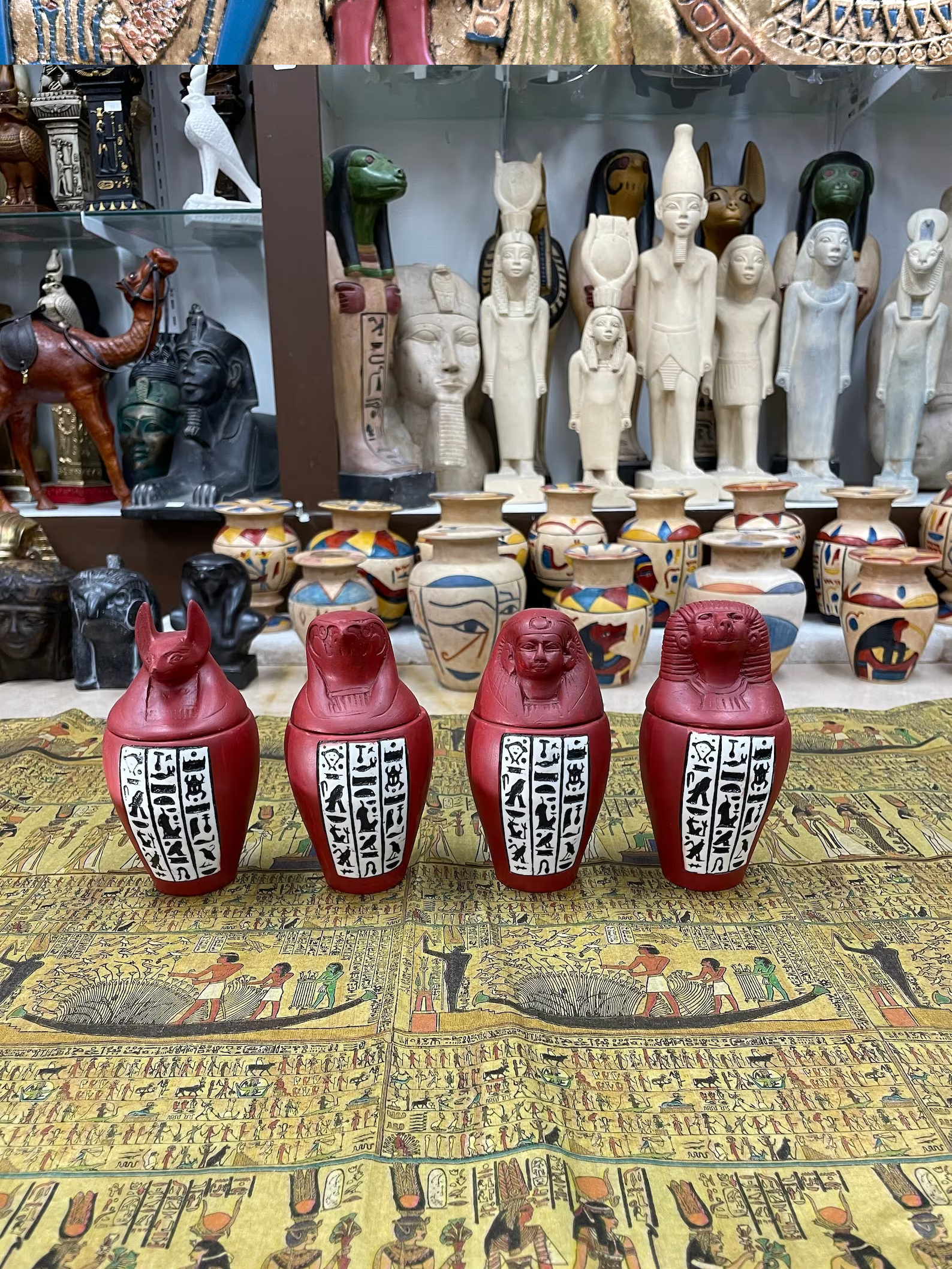 Canopic Jars - Set of 4