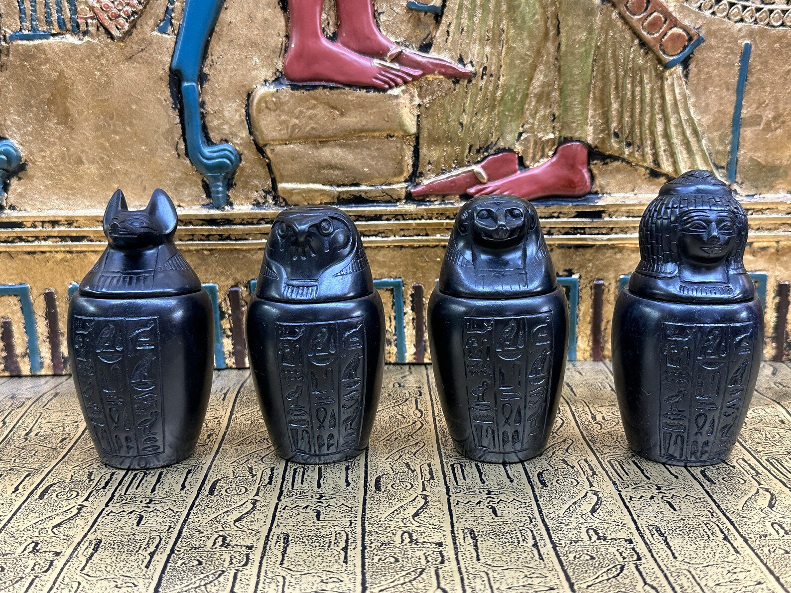 Canopic Jars - Set of 4