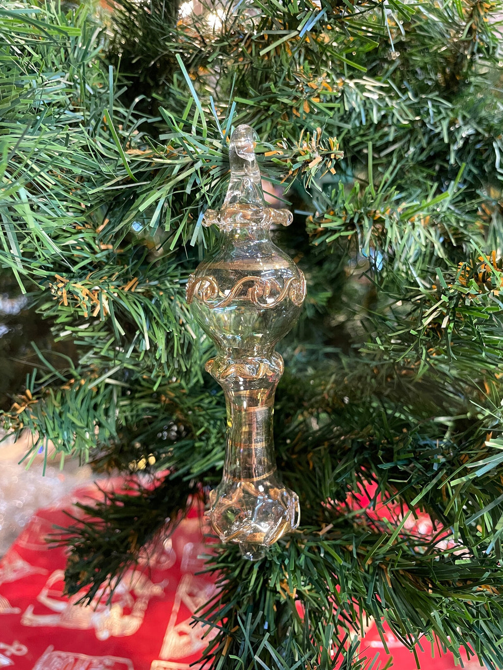Glass Christmas Ornament