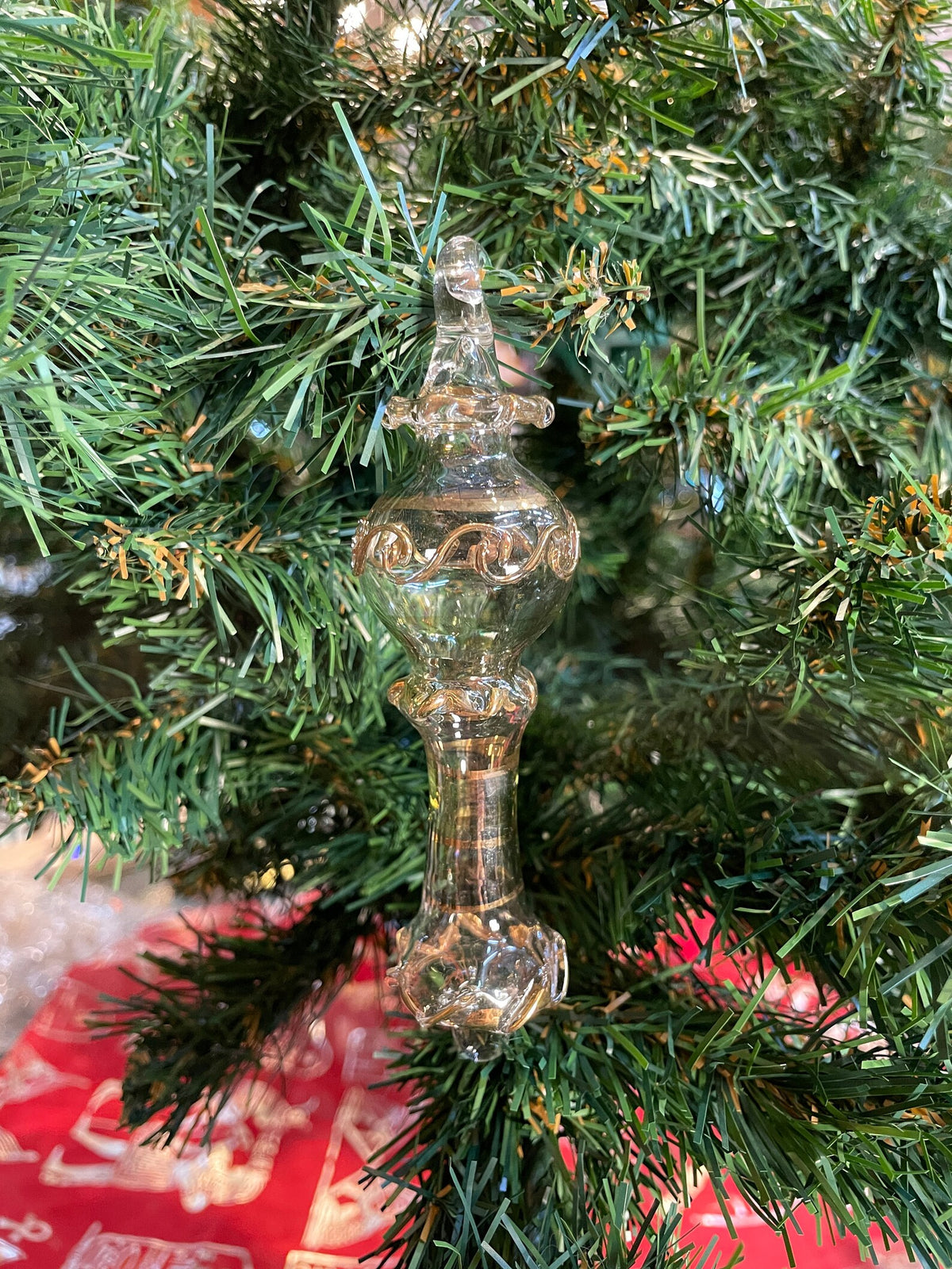 Glass Christmas Ornament