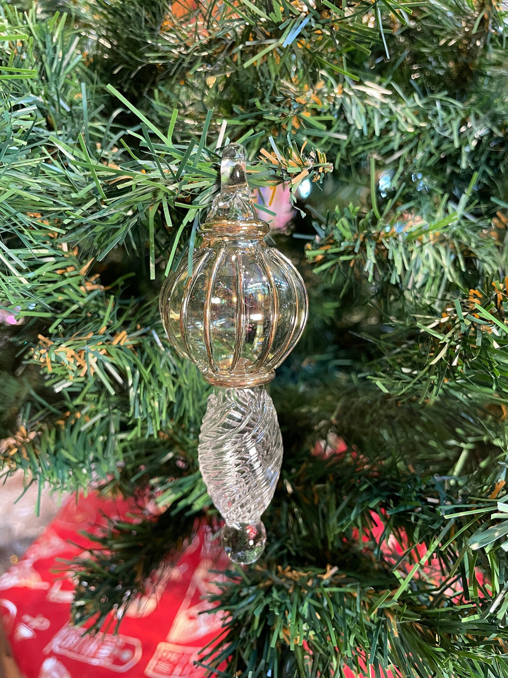 Glass Christmas Ornament
