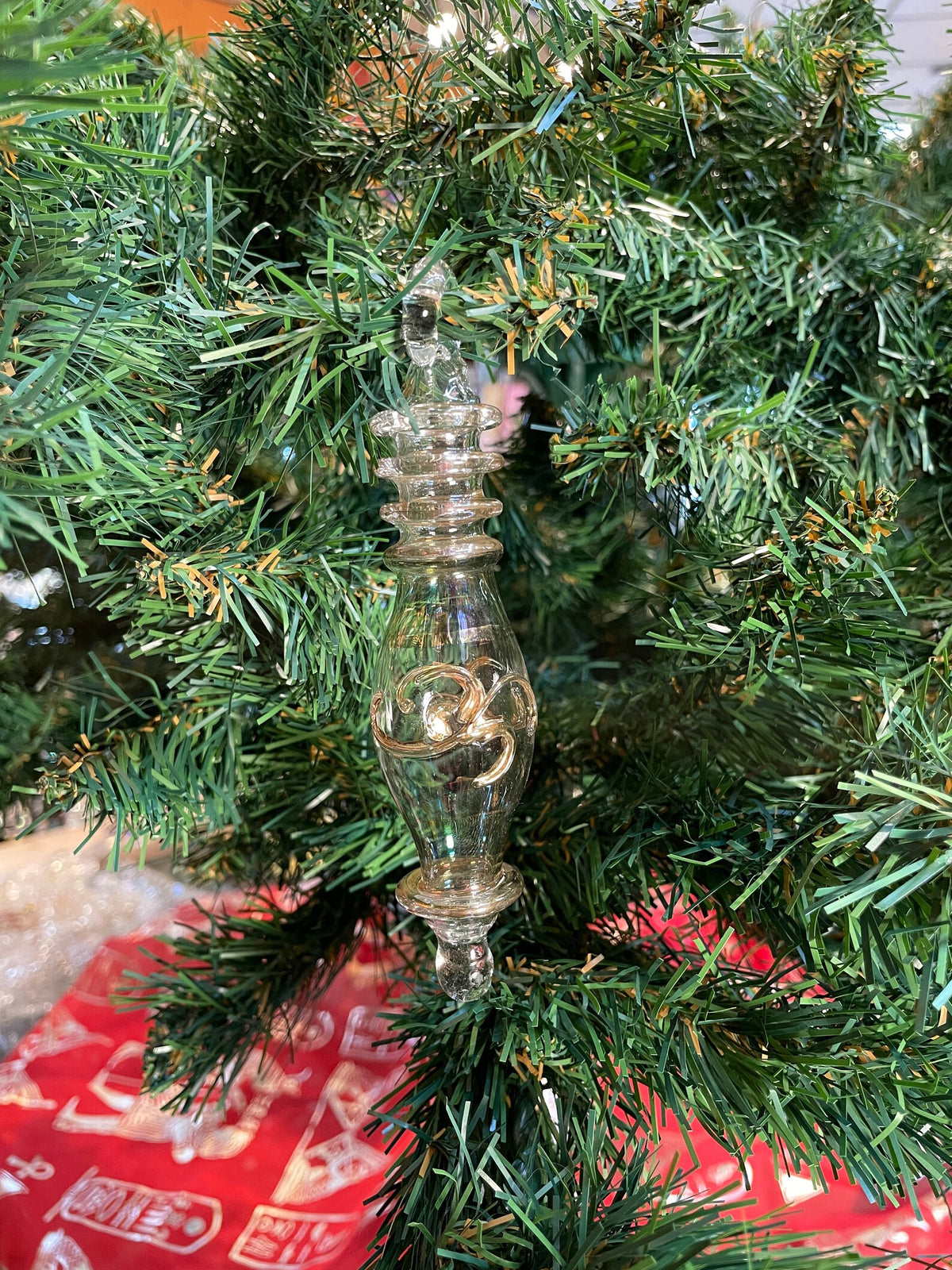 Glass Christmas Ornament