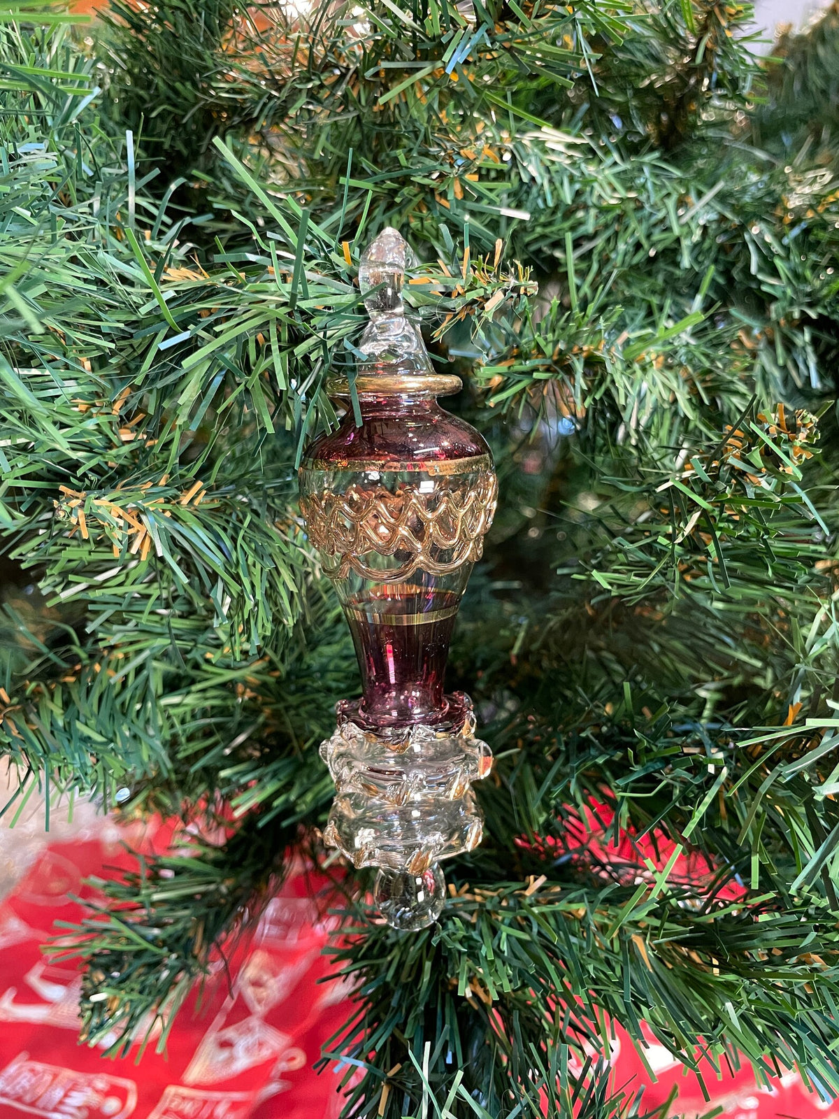 Glass Christmas Ornament
