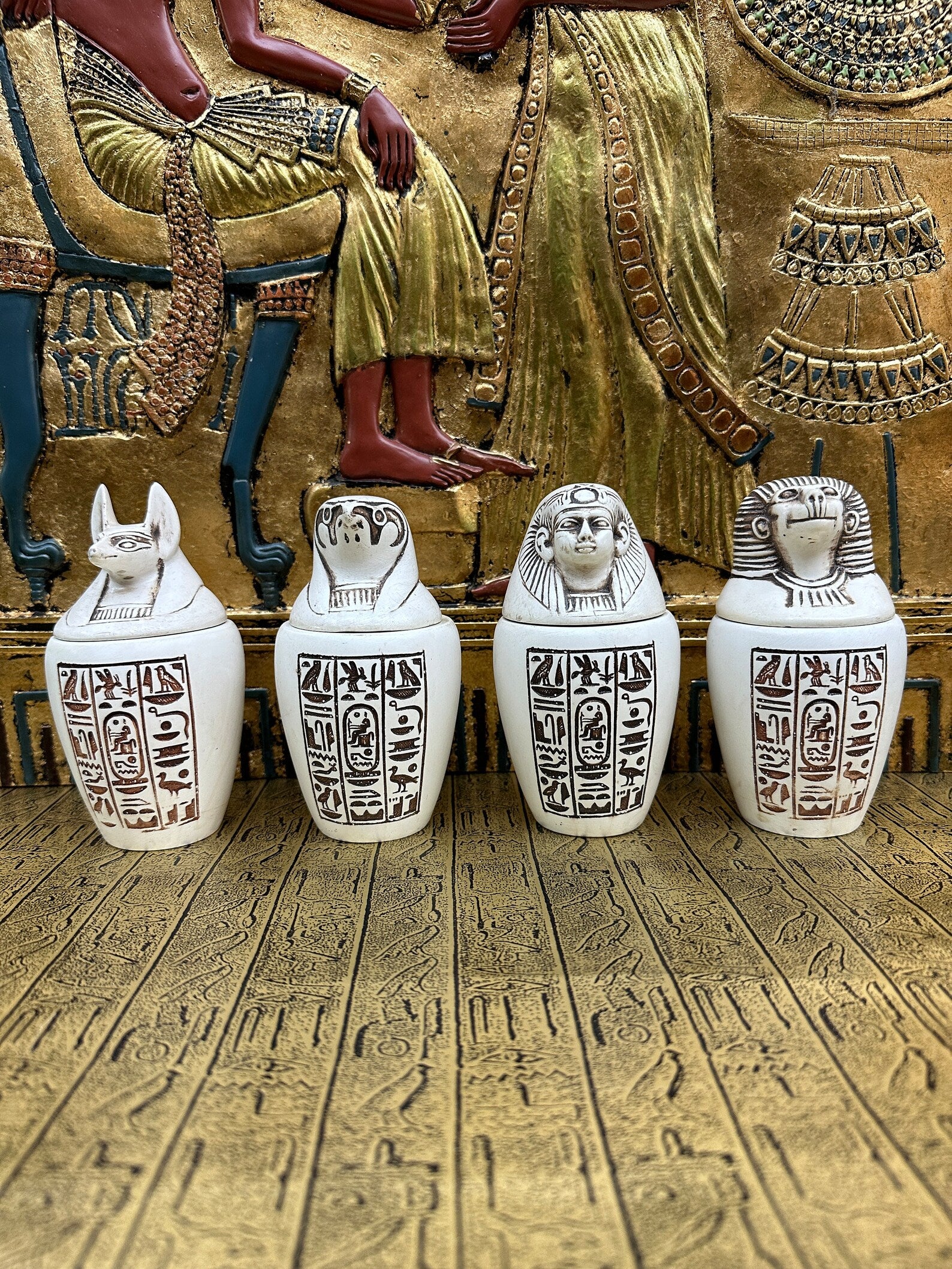 Canopic Jars - Set of 4