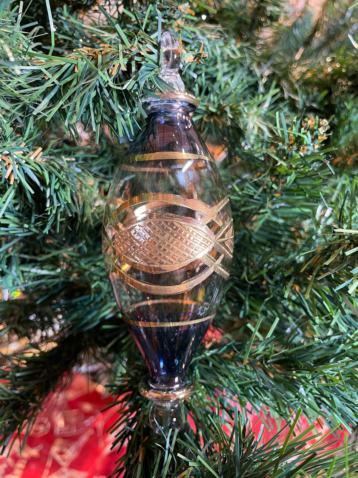 Glass Christmas Ornament