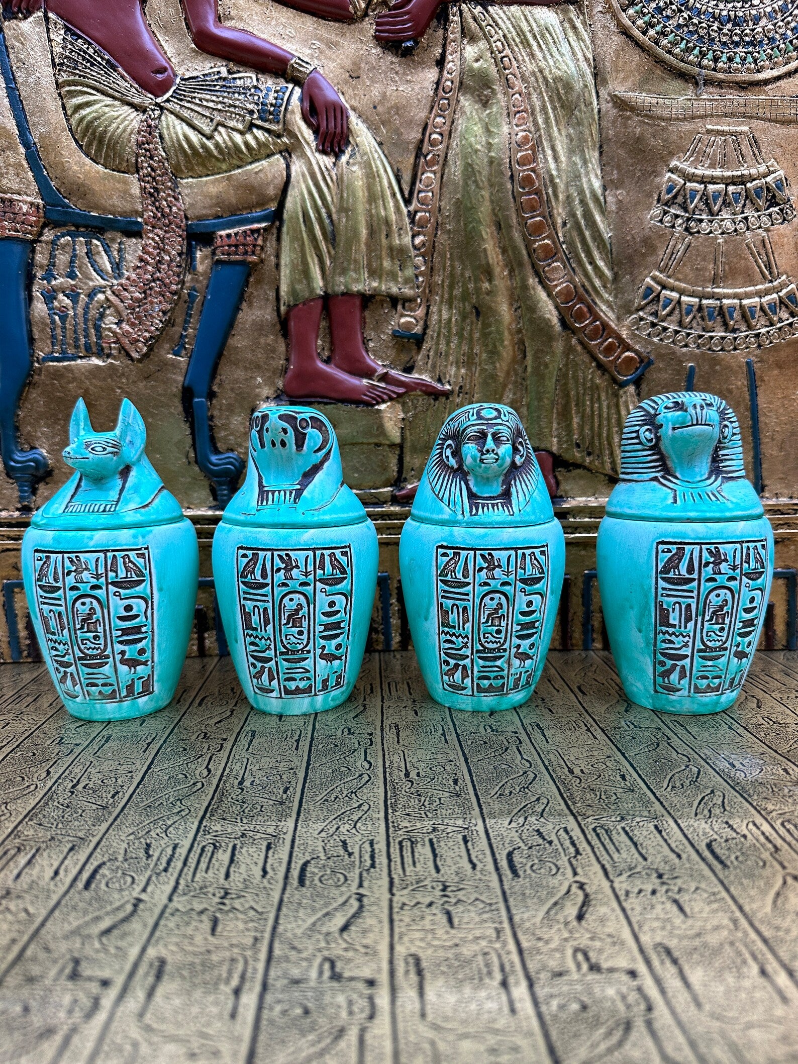 Canopic Jars - Set of 4