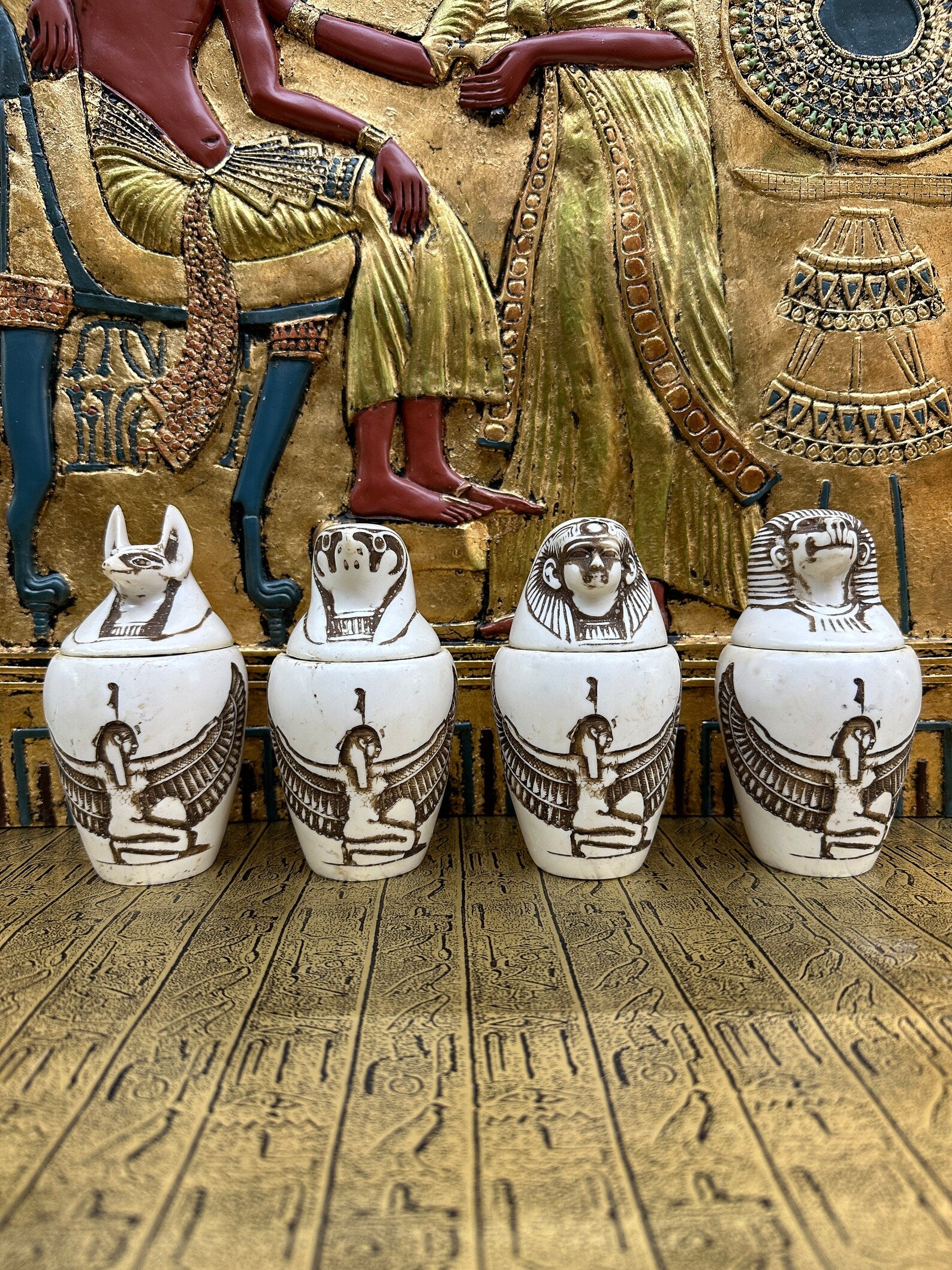 Canopic Jars - Set of 4