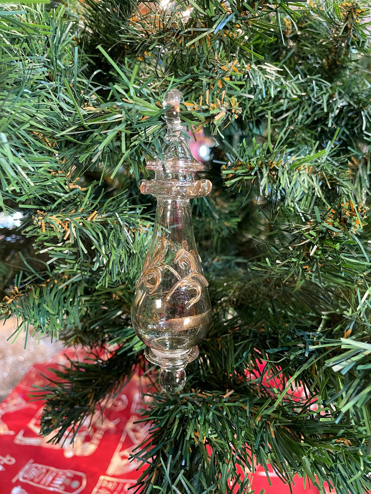 Glass Christmas Ornament