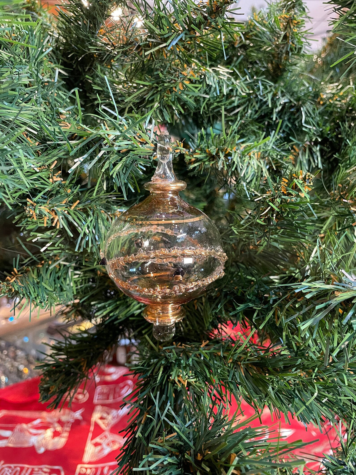 Glass Christmas Ornament
