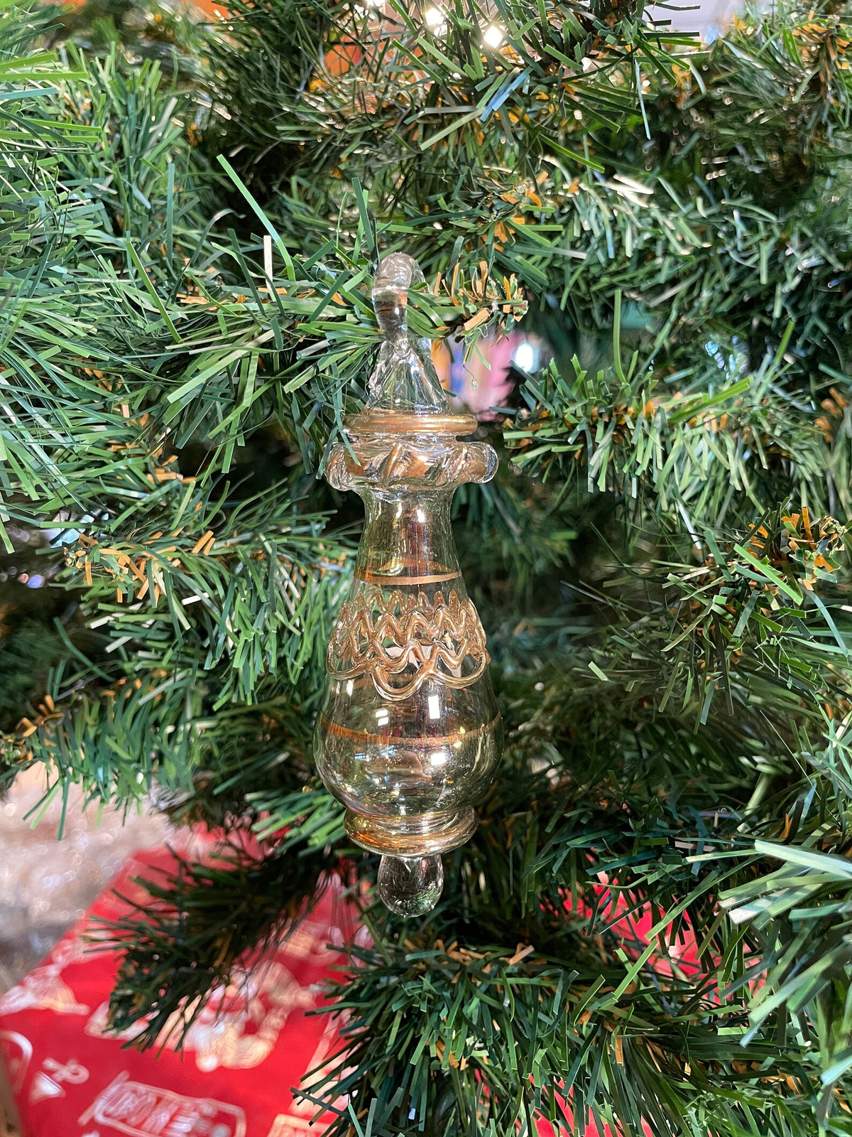 Glass Christmas Ornament