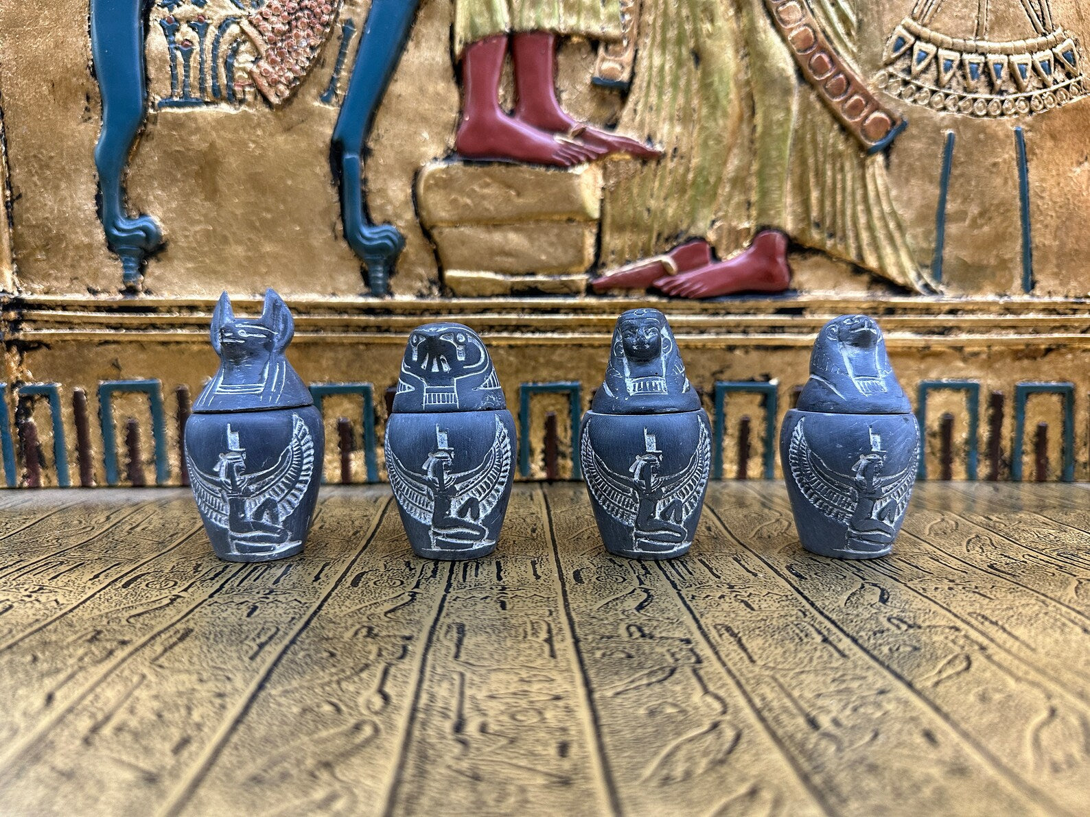 Canopic Jars - Set of 4