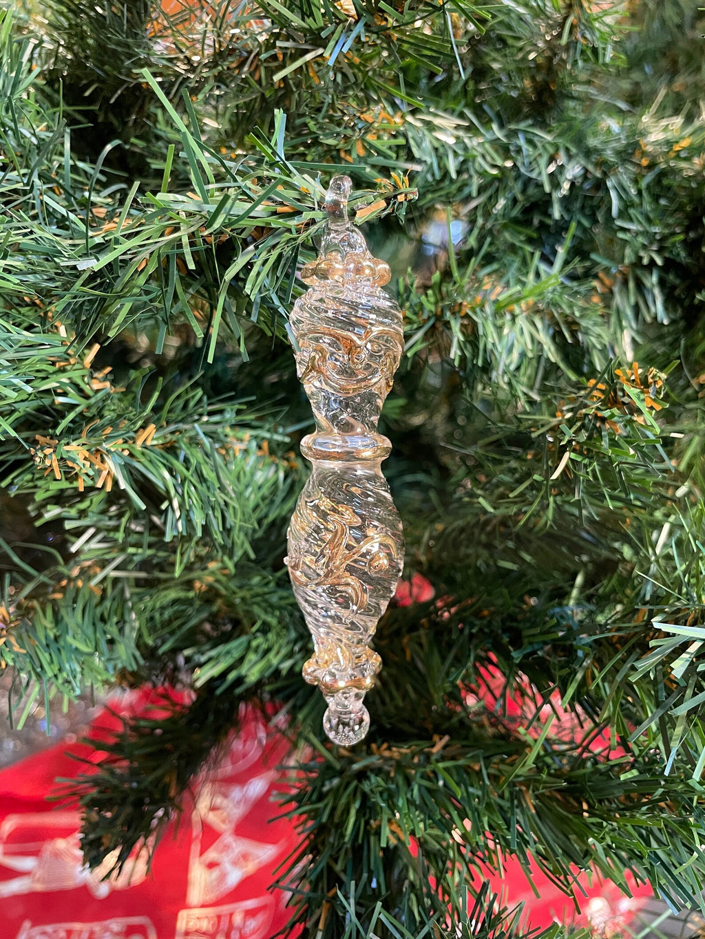 Glass Christmas Ornament