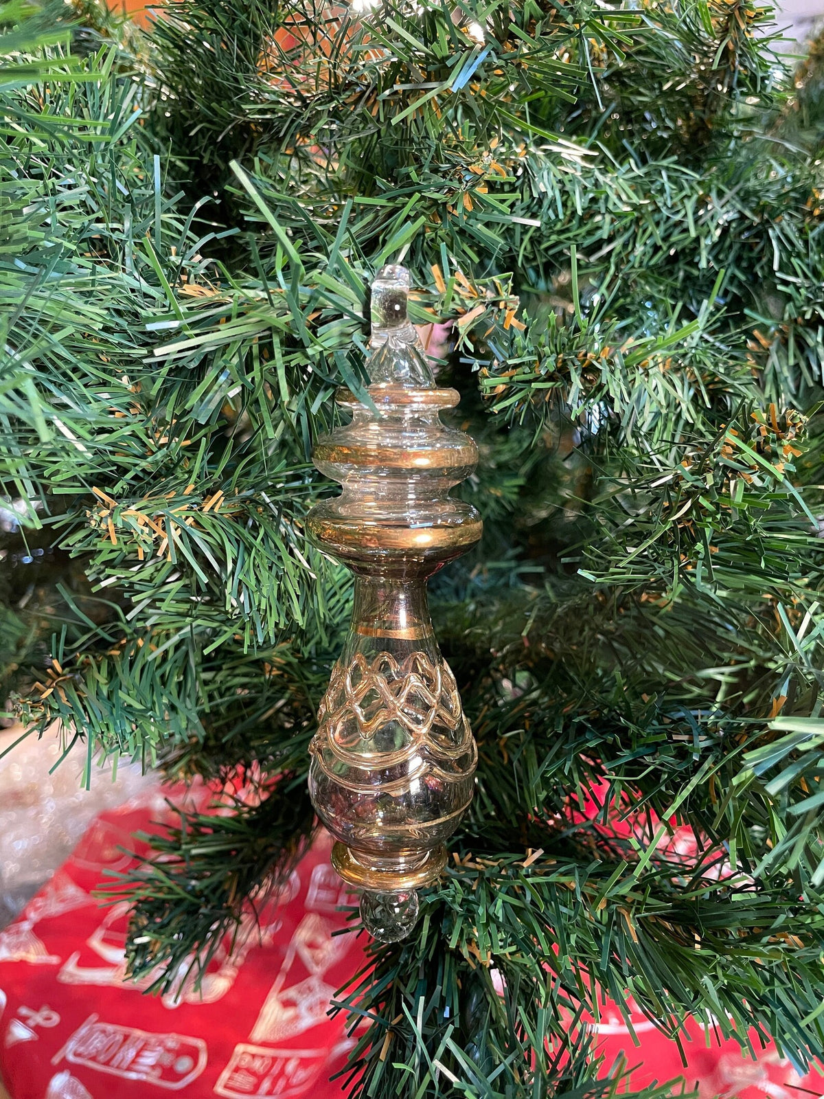 Glass Christmas Ornament