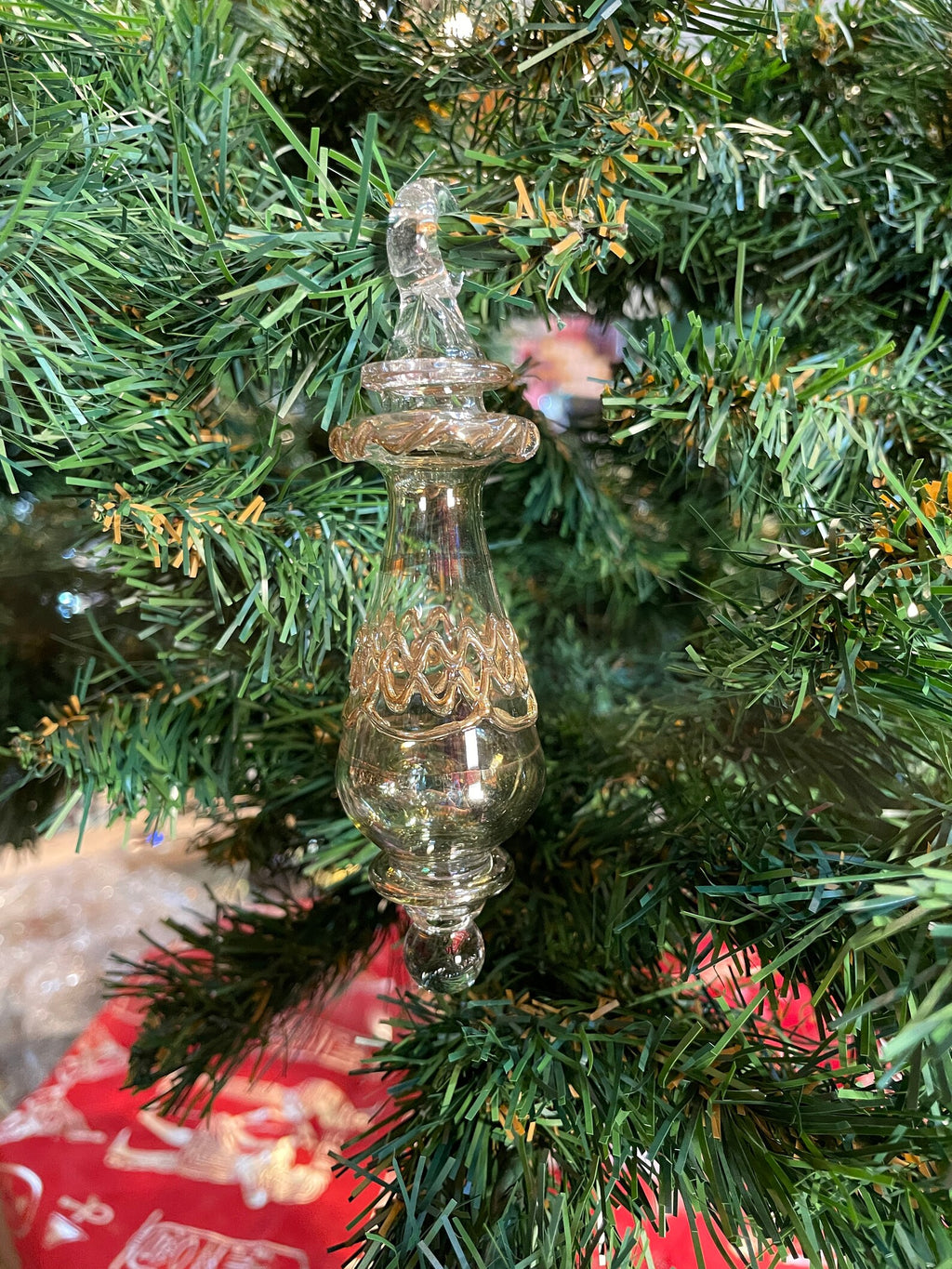 Glass Christmas Ornament