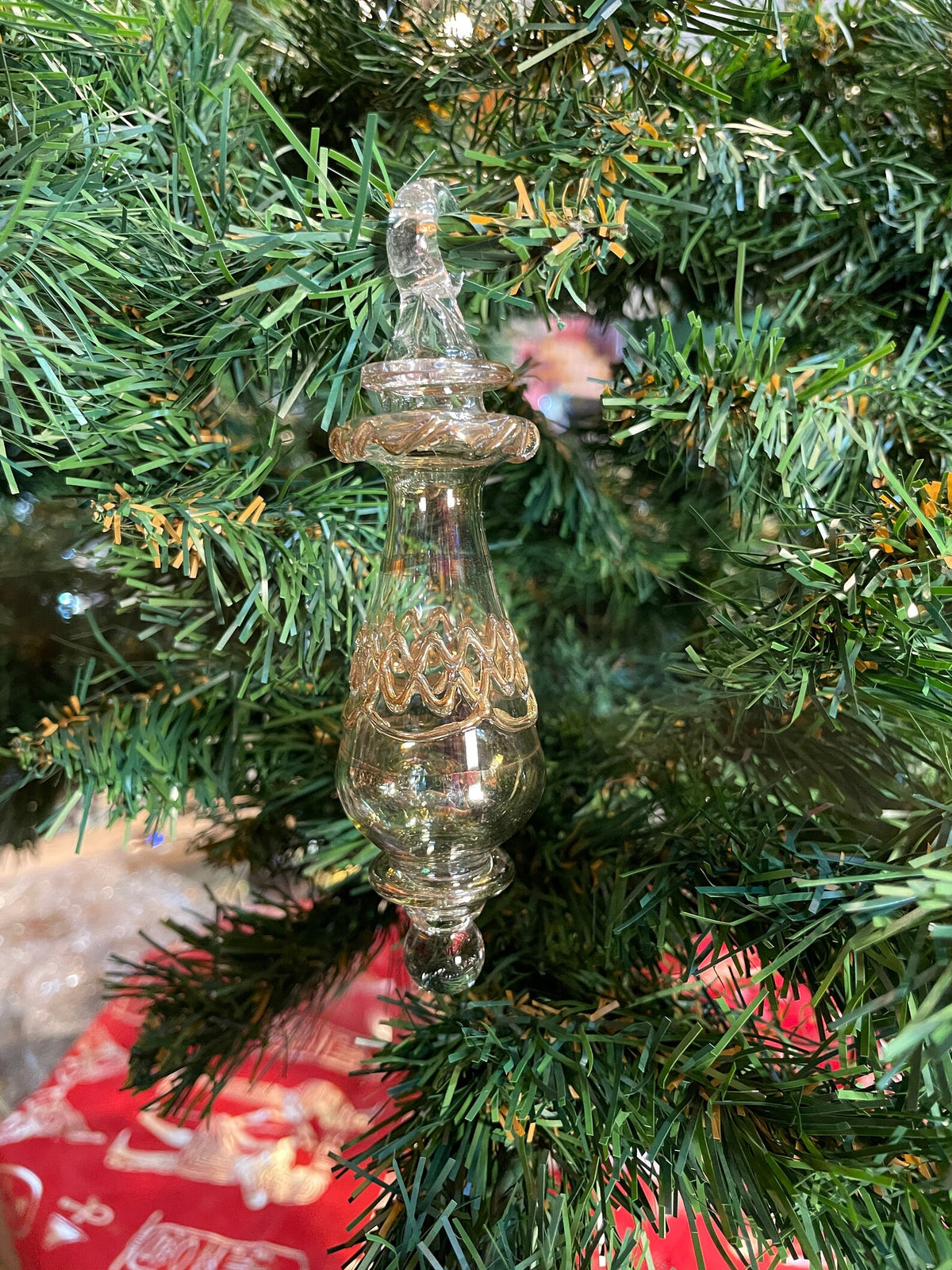 Glass Christmas Ornament