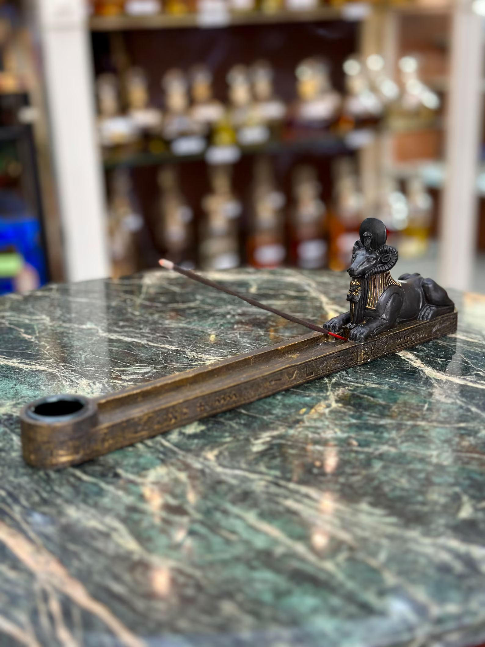 Ram Sphinx Incense Burner