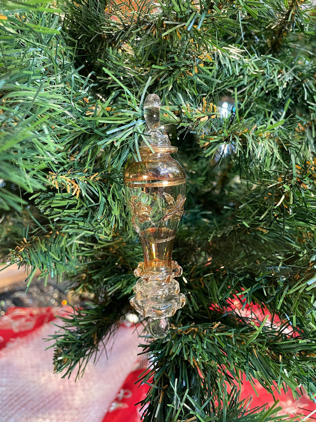 Glass Christmas Ornament