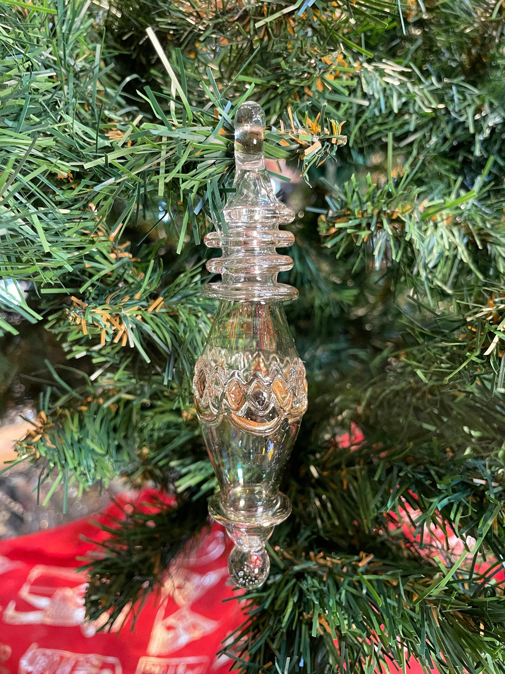 Glass Christmas Ornament
