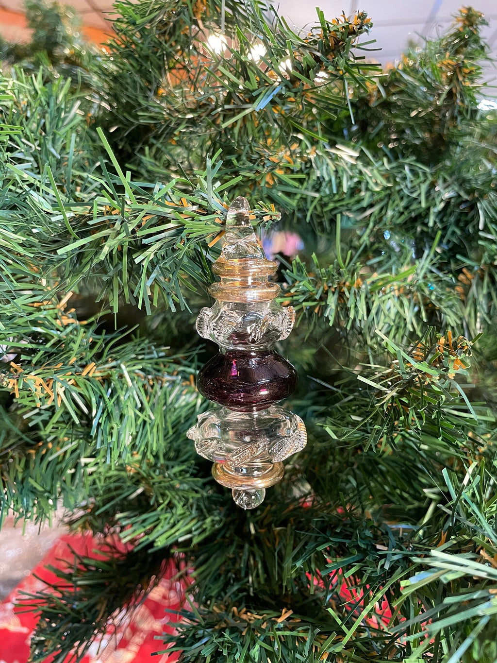 Glass Christmas Ornament