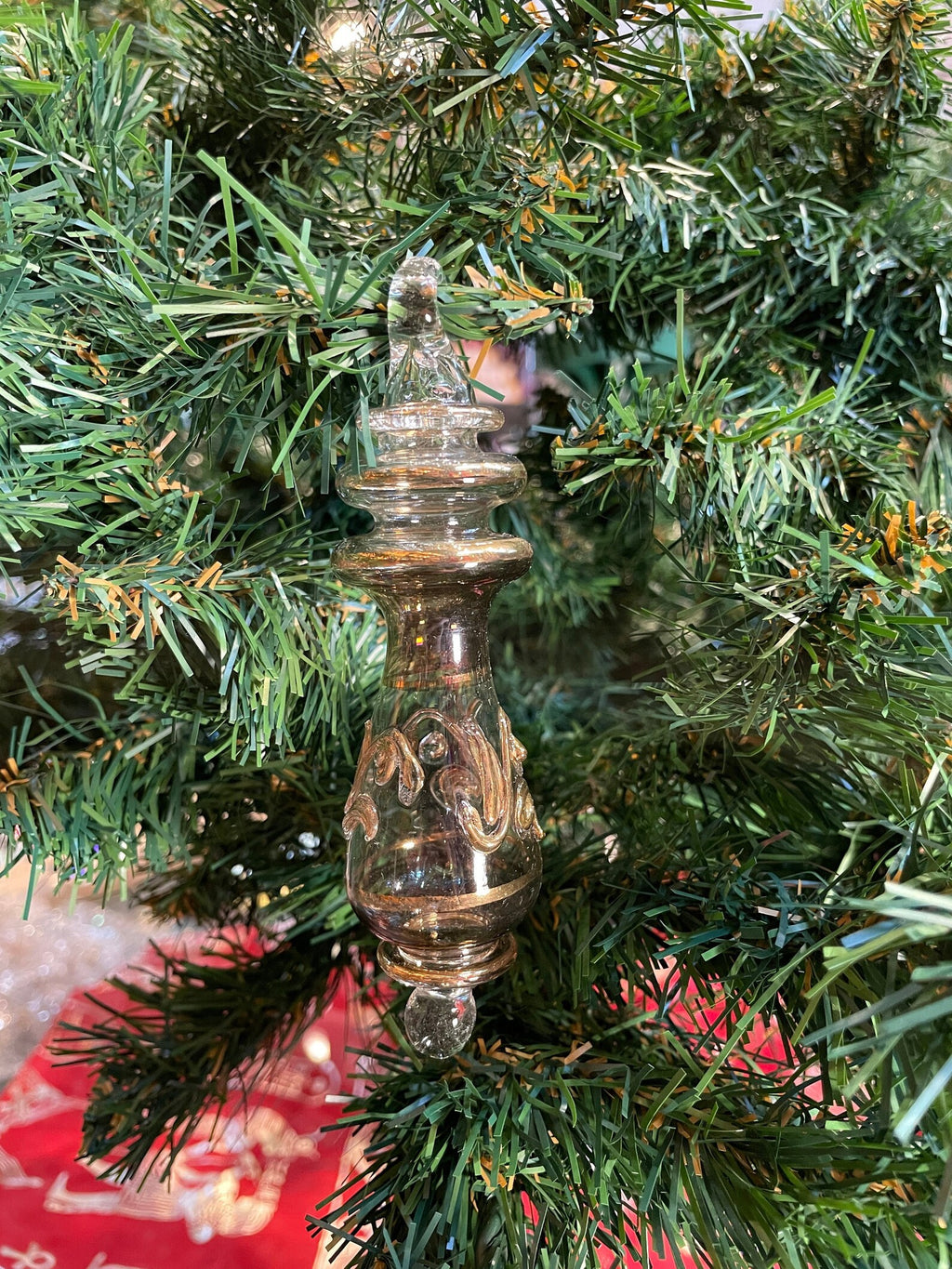 Glass Christmas Ornament