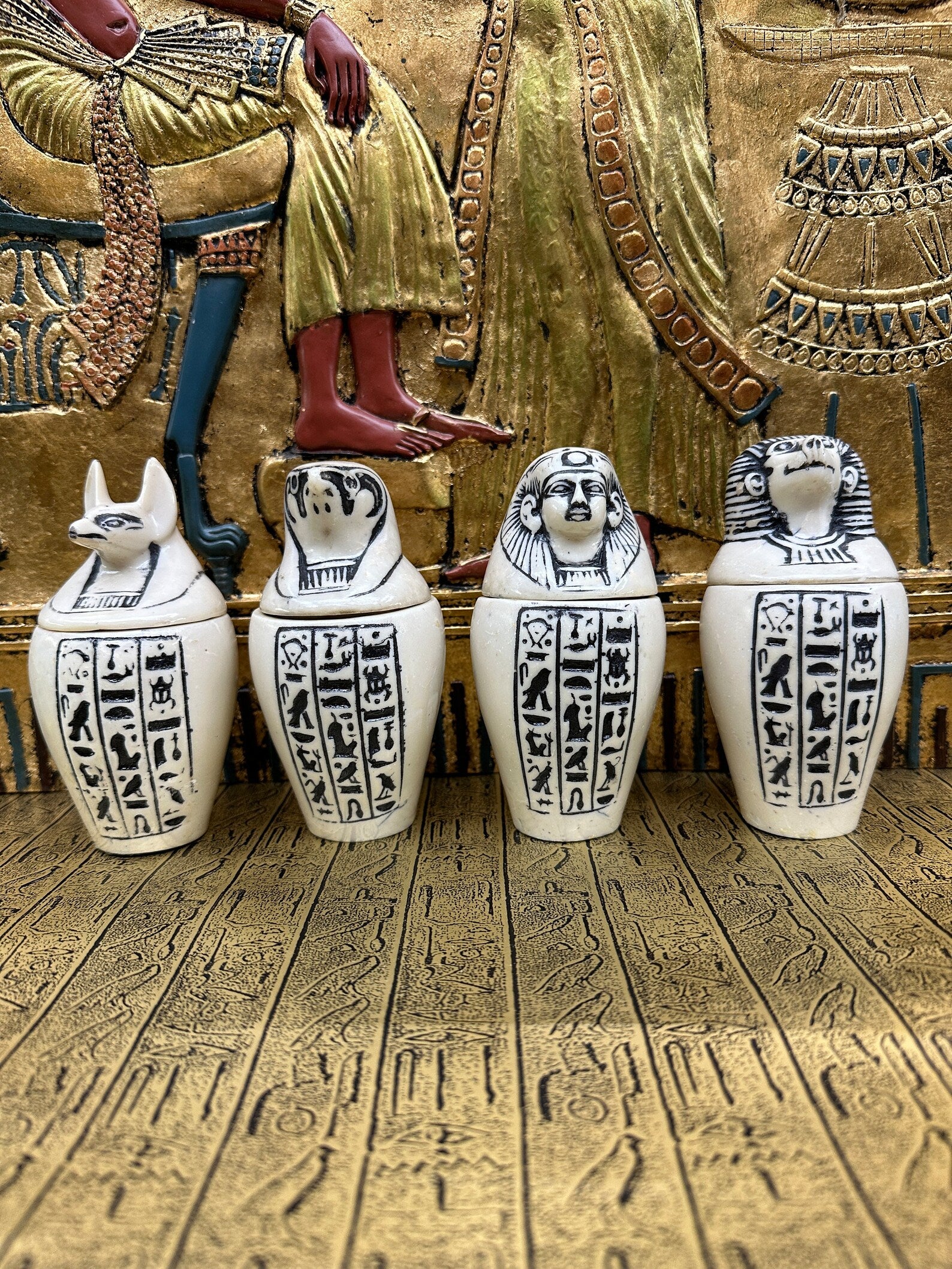 Canopic Jars - Set of 4