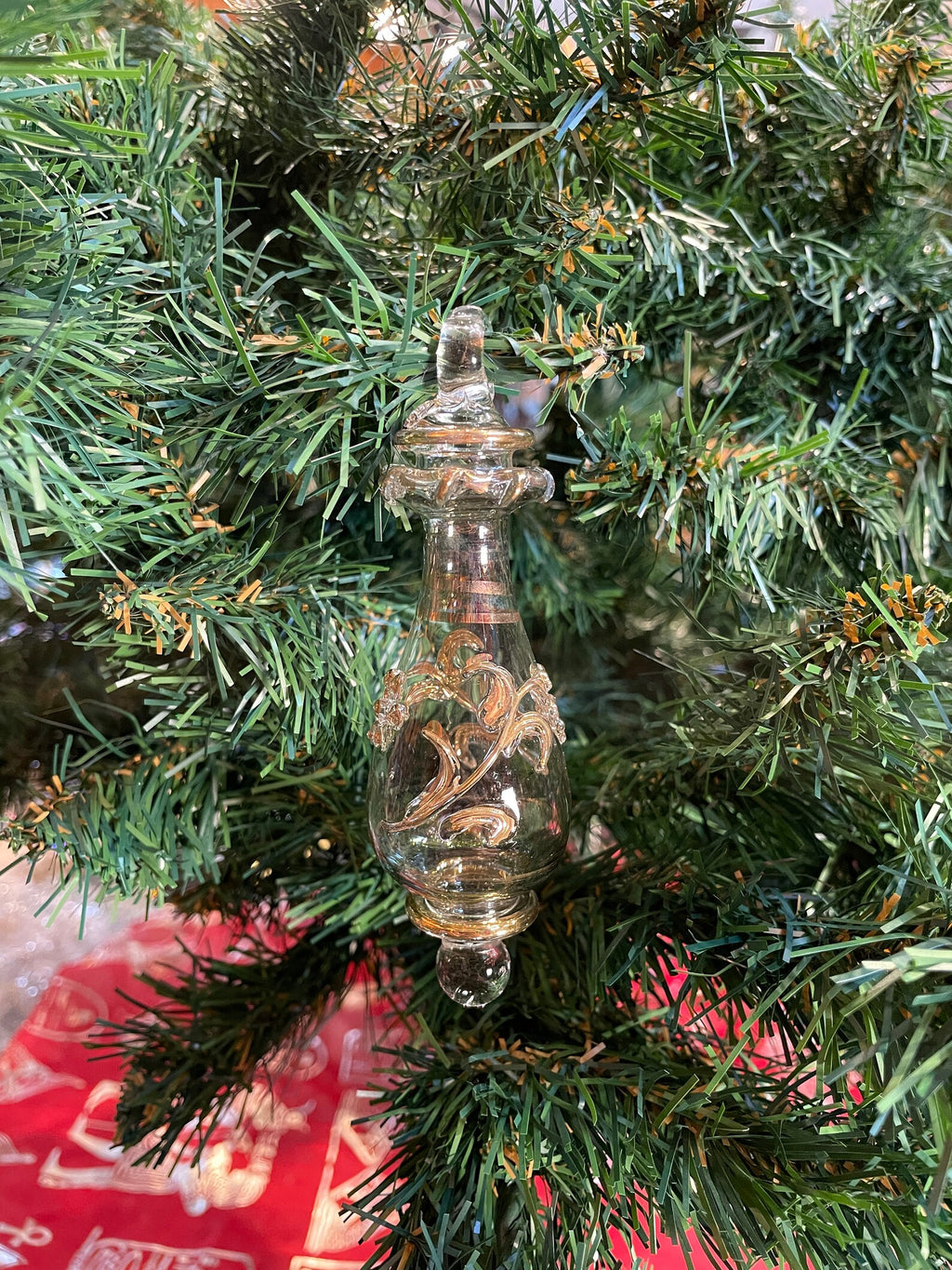 Glass Christmas Ornament