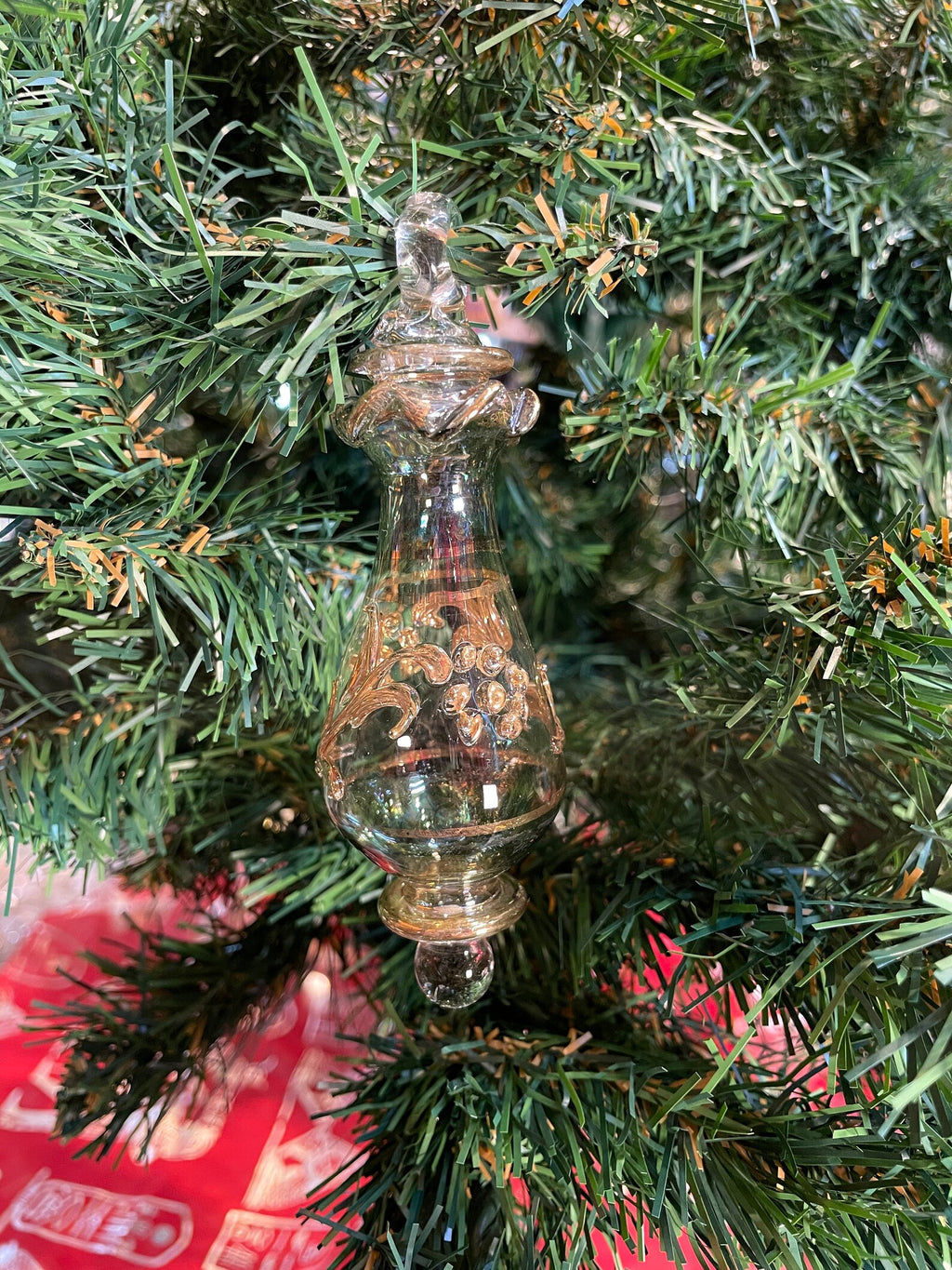Glass Christmas Ornament