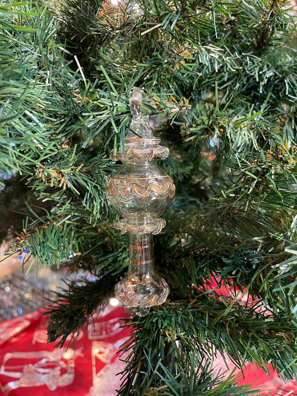 Glass Christmas Ornament