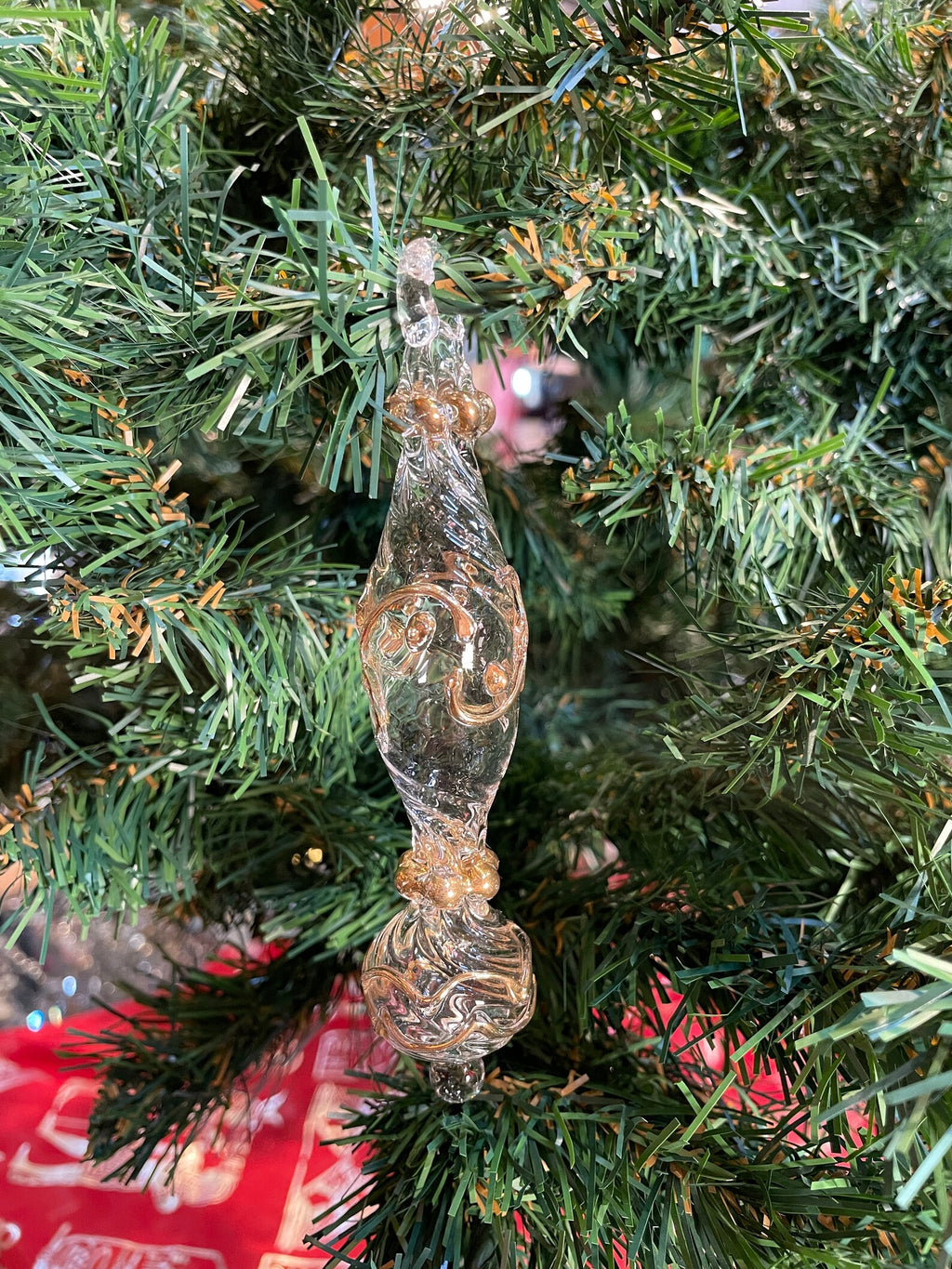 Glass Christmas Ornament