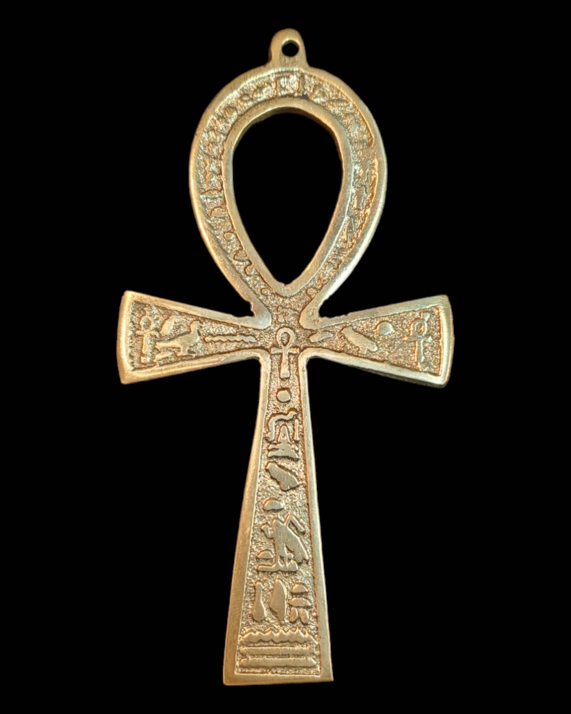 Brass Ankh - Made in Egypt - 14cm / 5.5''