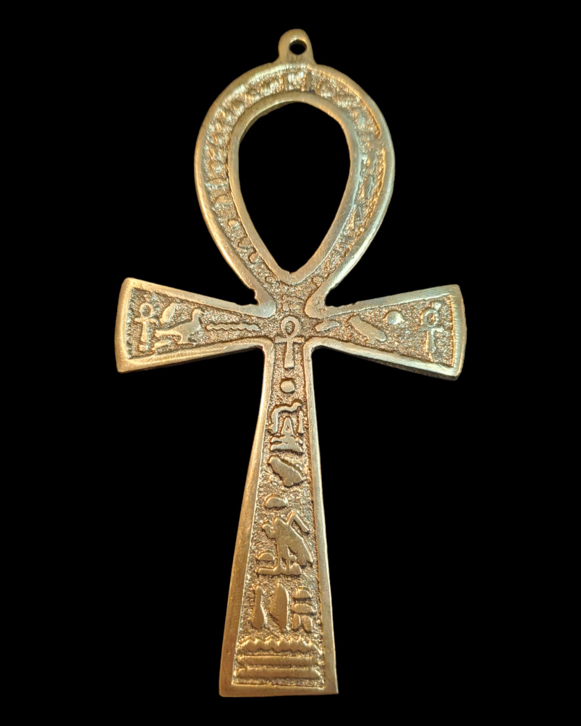 Brass Ankh - Made in Egypt - 14cm / 5.5''