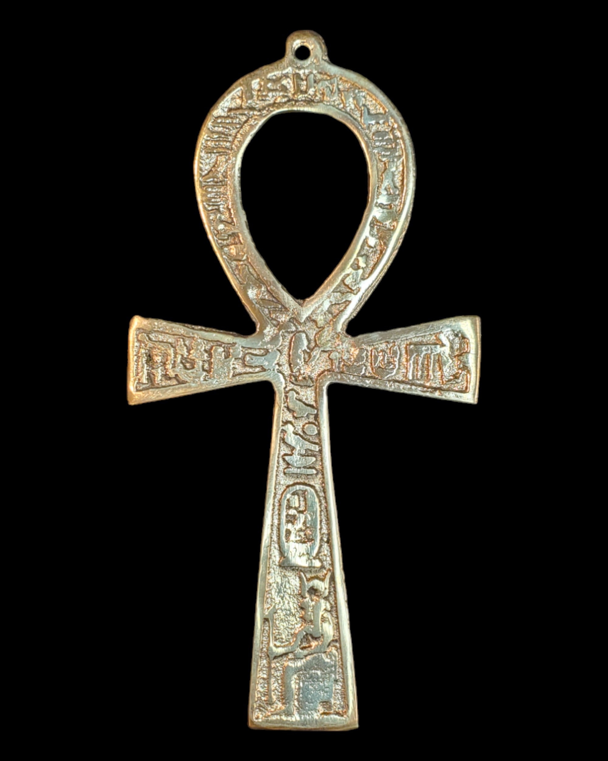 Brass Ankh - Made in Egypt - 16.5cm / 6.5''