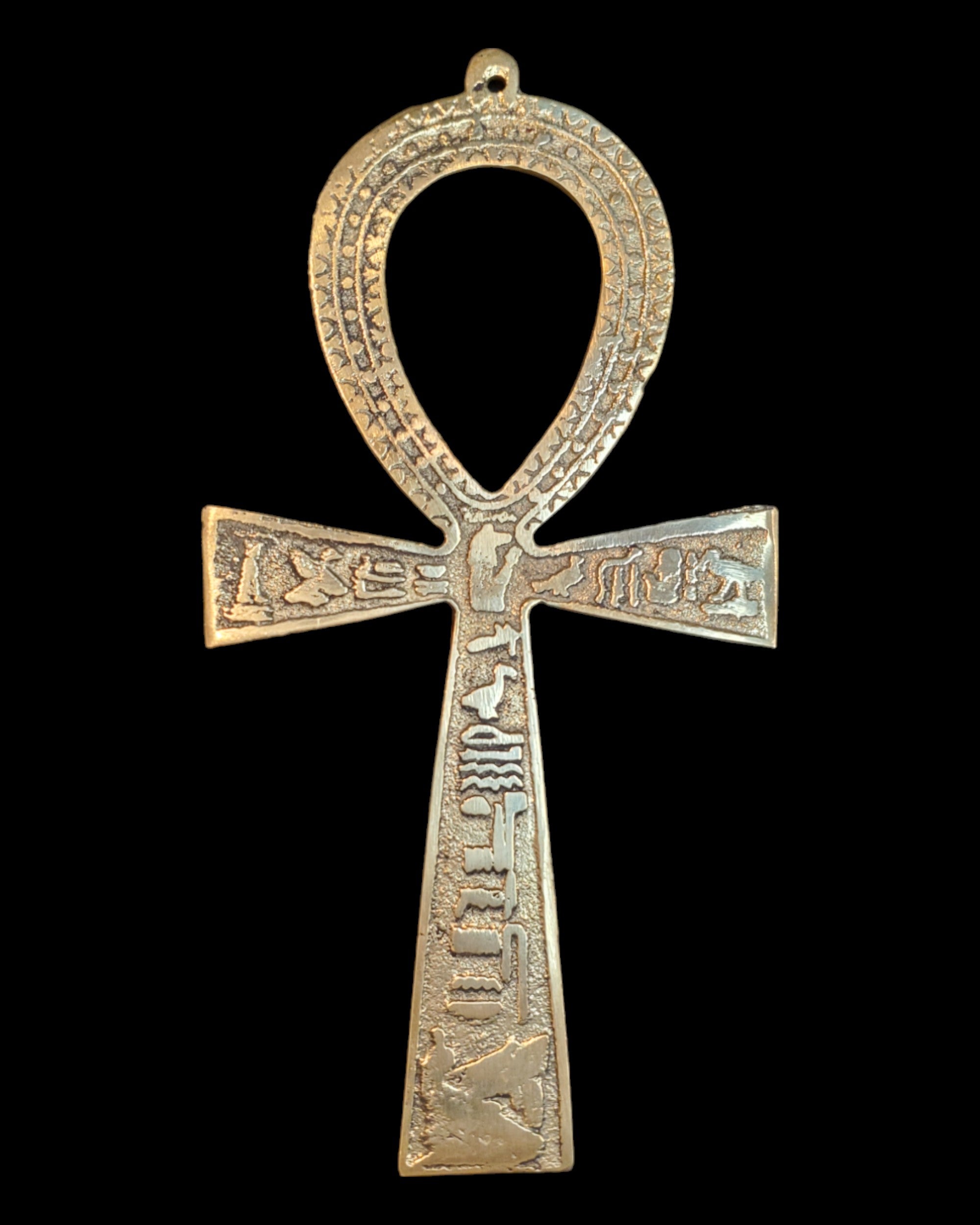 Brass Ankh - Made in Egypt - 20cm / 8"