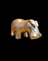 24k Gold Hippopotamus Statue