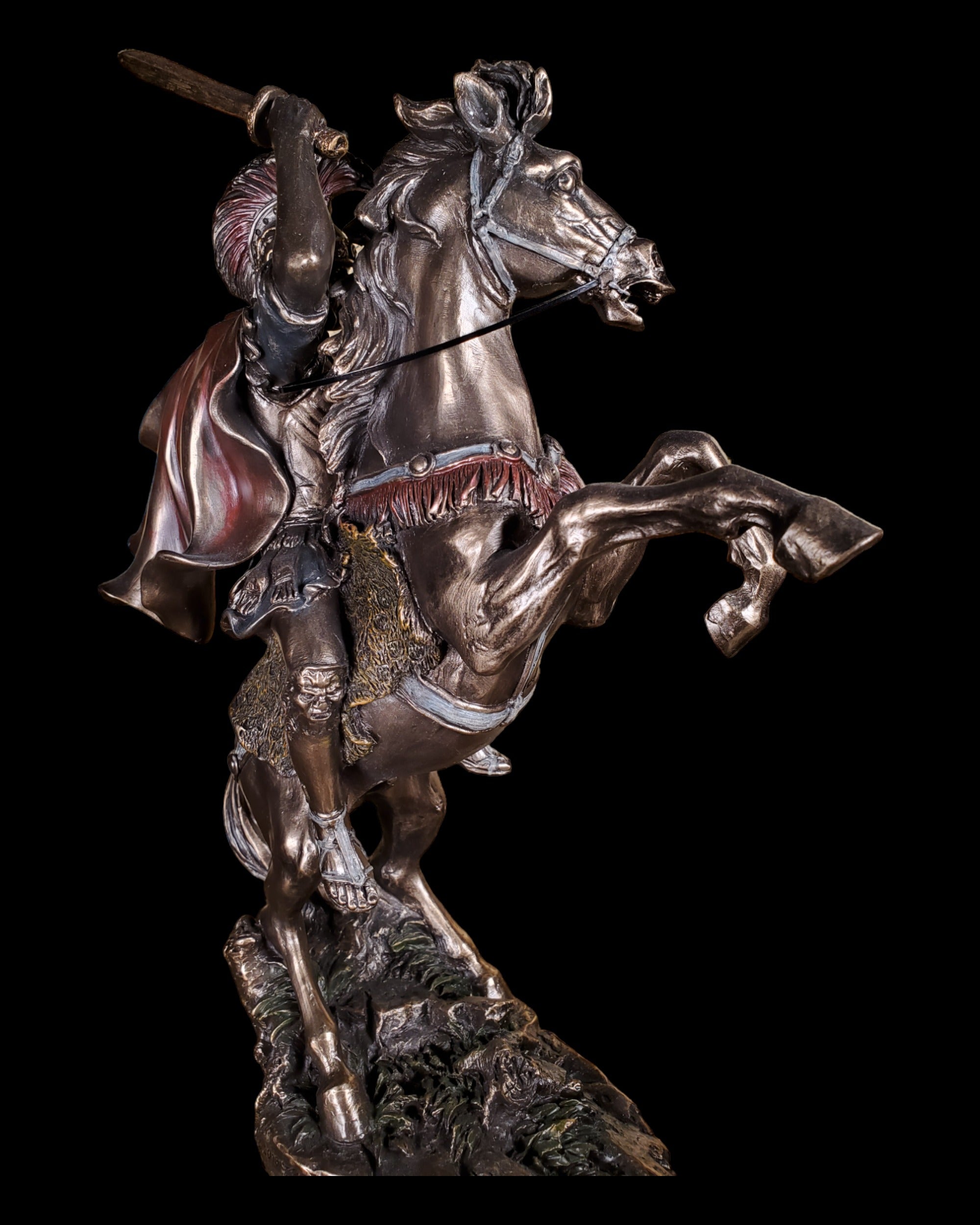 Alexander The Great On Horseback Statue