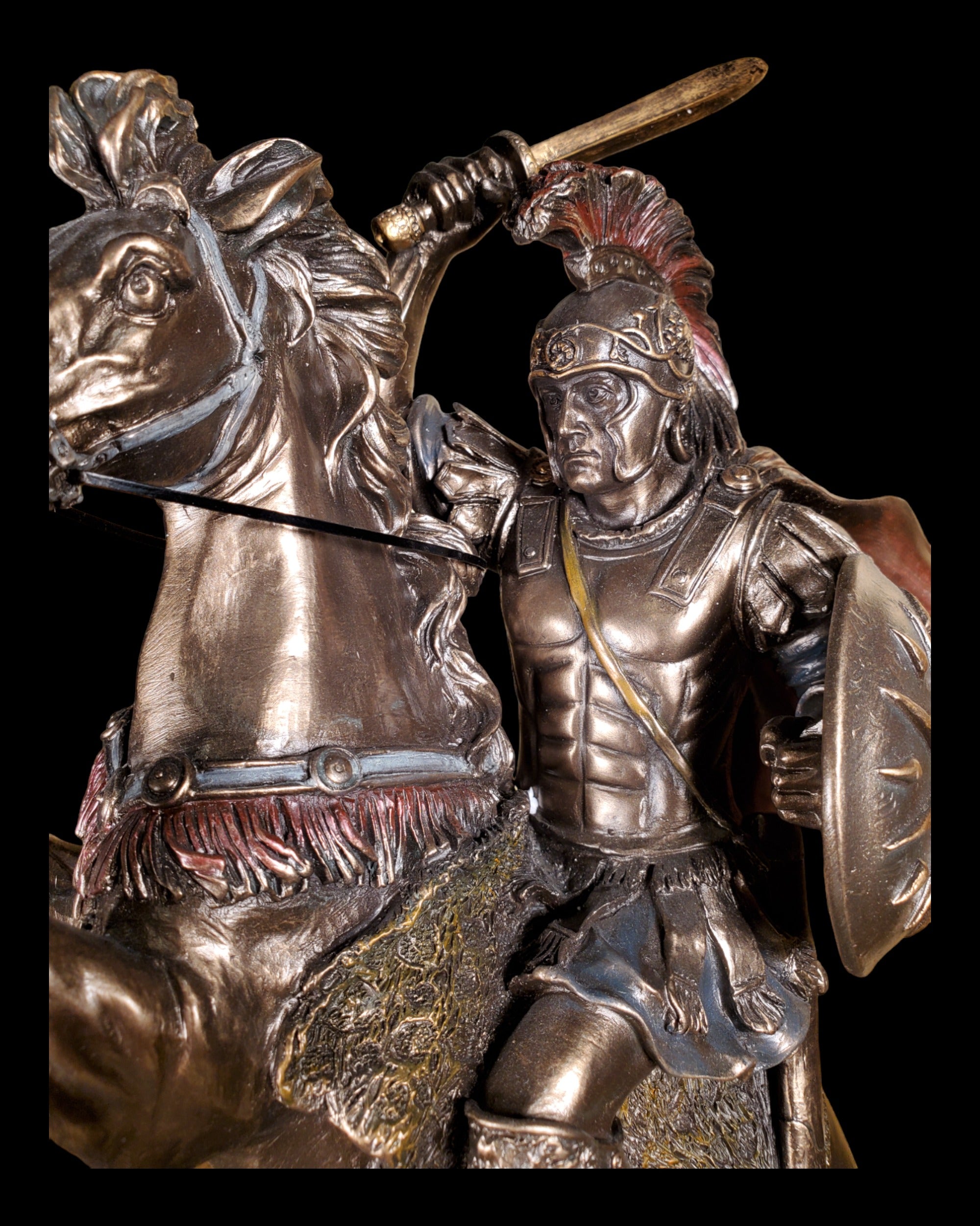 Alexander The Great On Horseback Statue