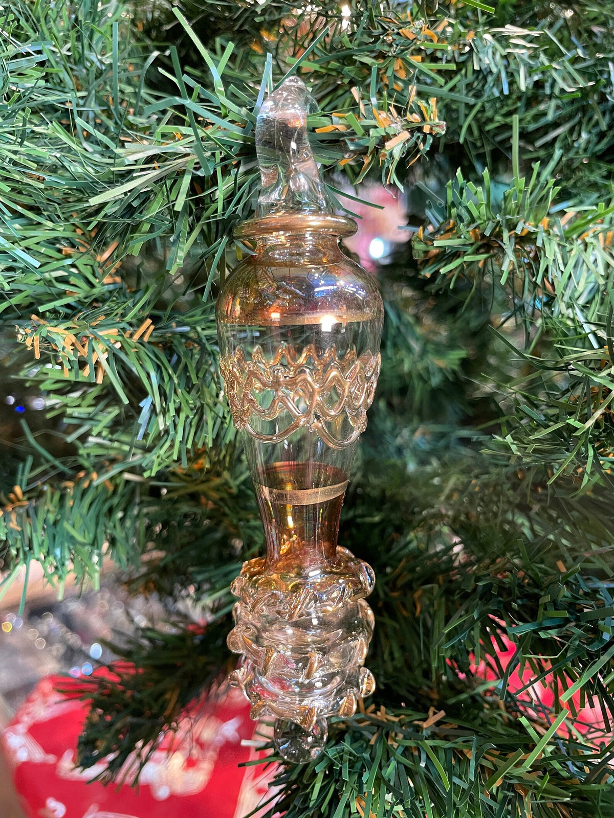 Glass Christmas Ornament