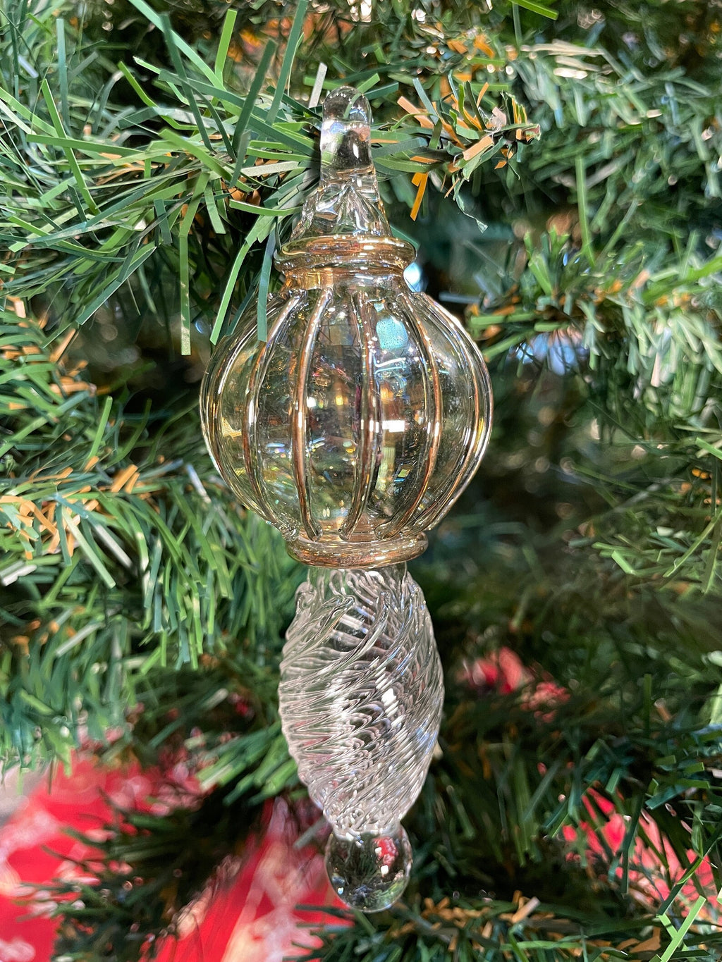 Glass Christmas Ornament
