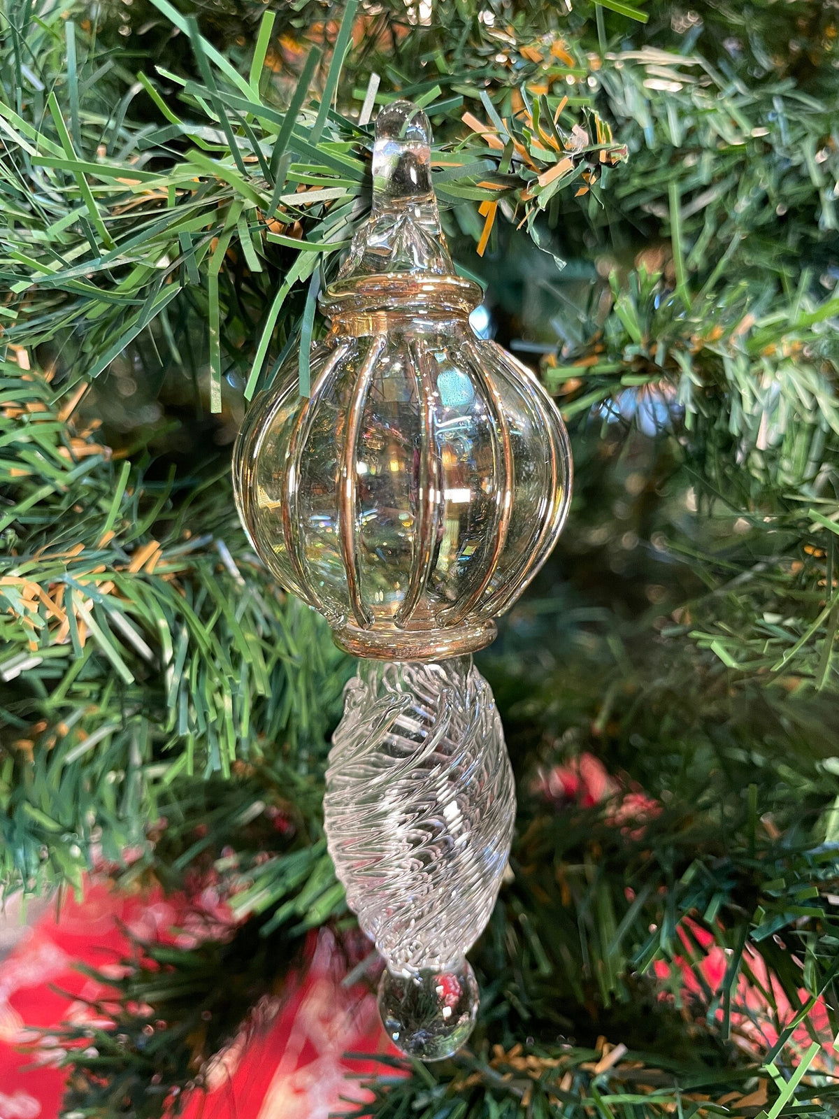 Glass Christmas Ornament