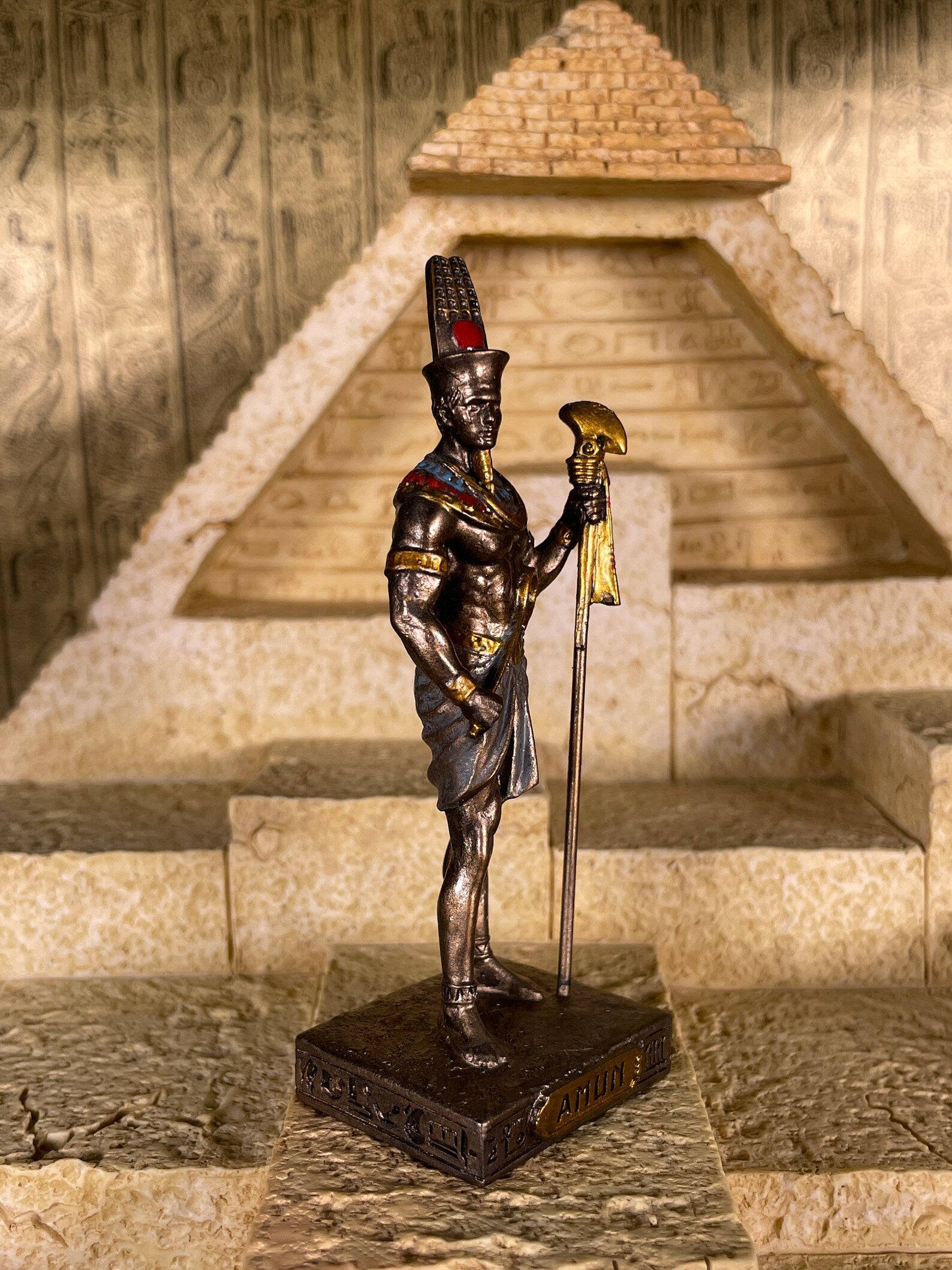 Amun Mini Statue