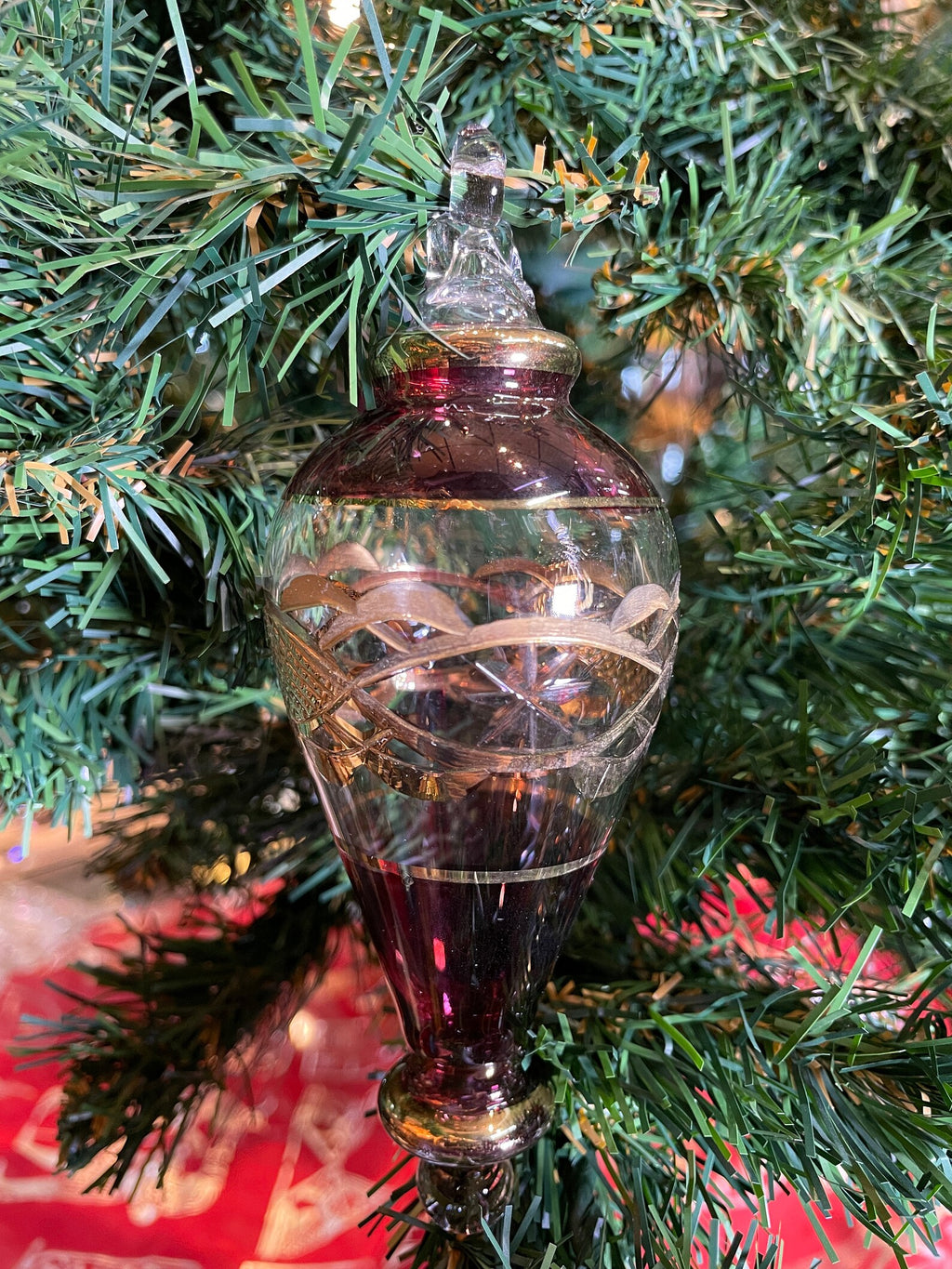 Glass Christmas Ornament