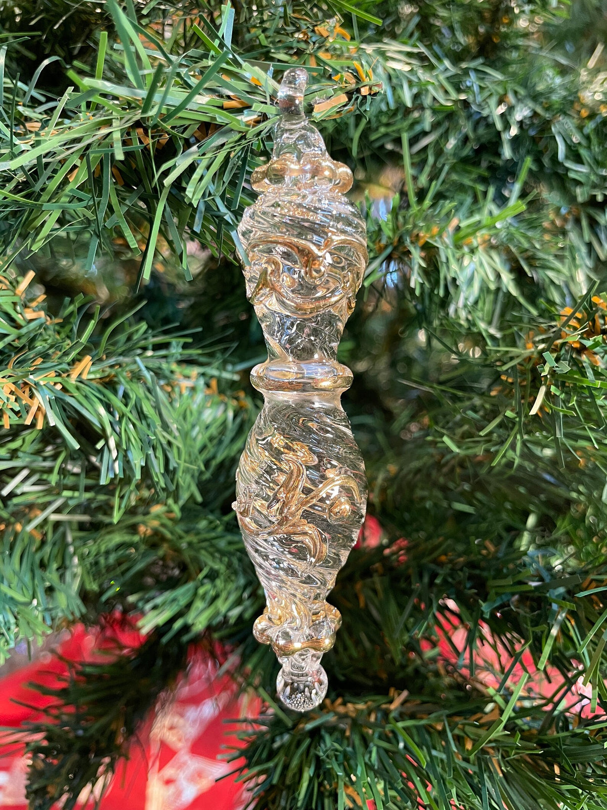 Glass Christmas Ornament